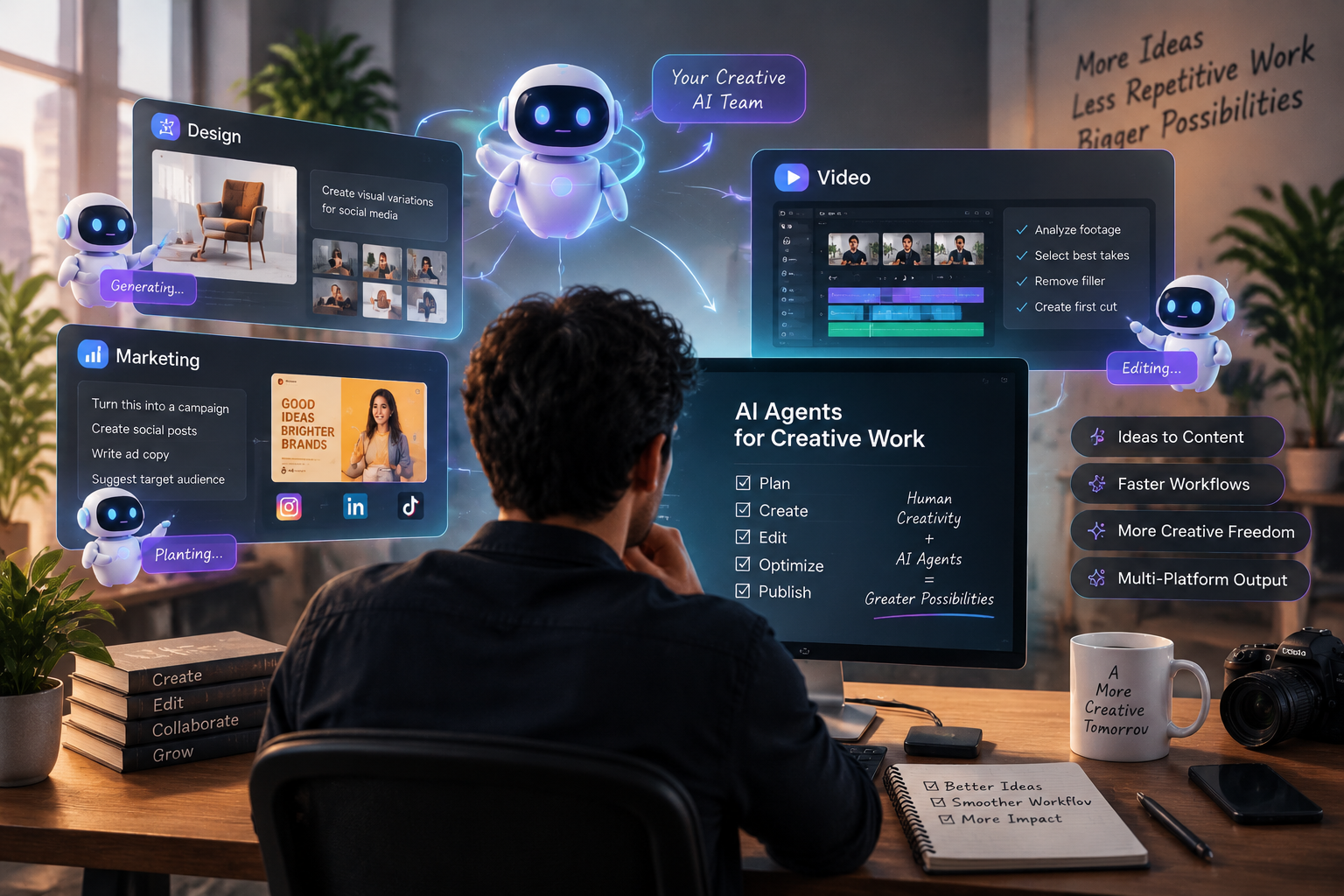 AI Agents for Creative Work: The Next Evolution of AI Tools