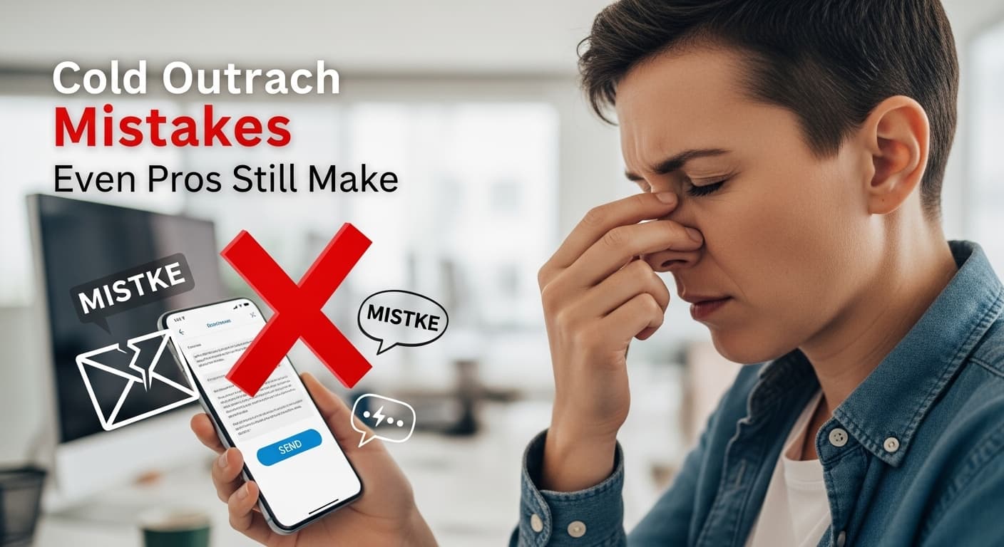Cold Outreach Mistakes Even Pros Still Make