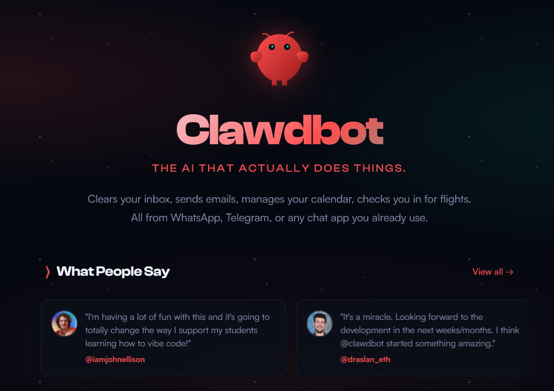 That's right, I hired a 24/7 "full-time AI employee" named Clawdbot