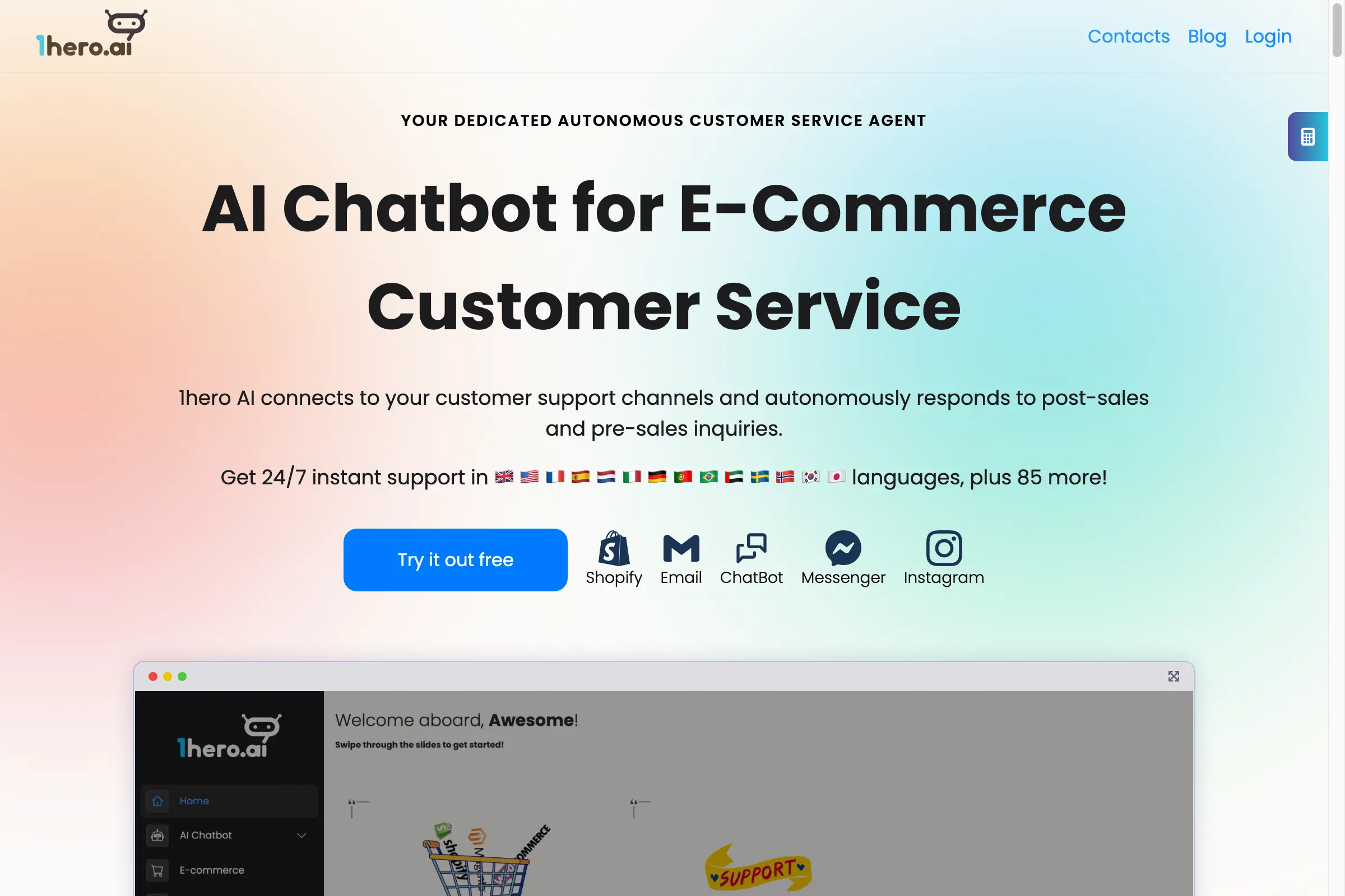 Email AI for E-Commerce by 1hero