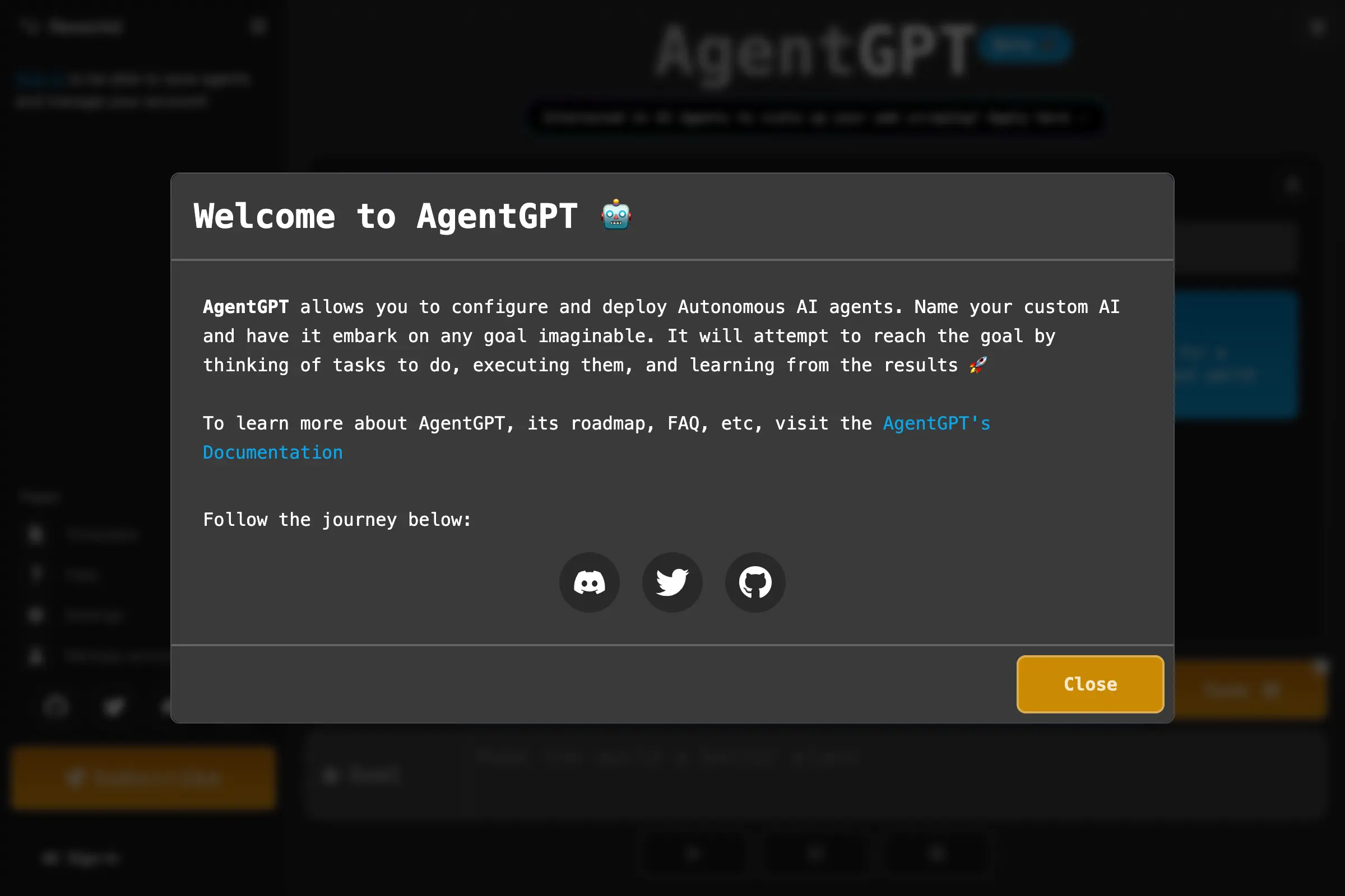 AgentGPT: Autonomous AI in your browser 🤖