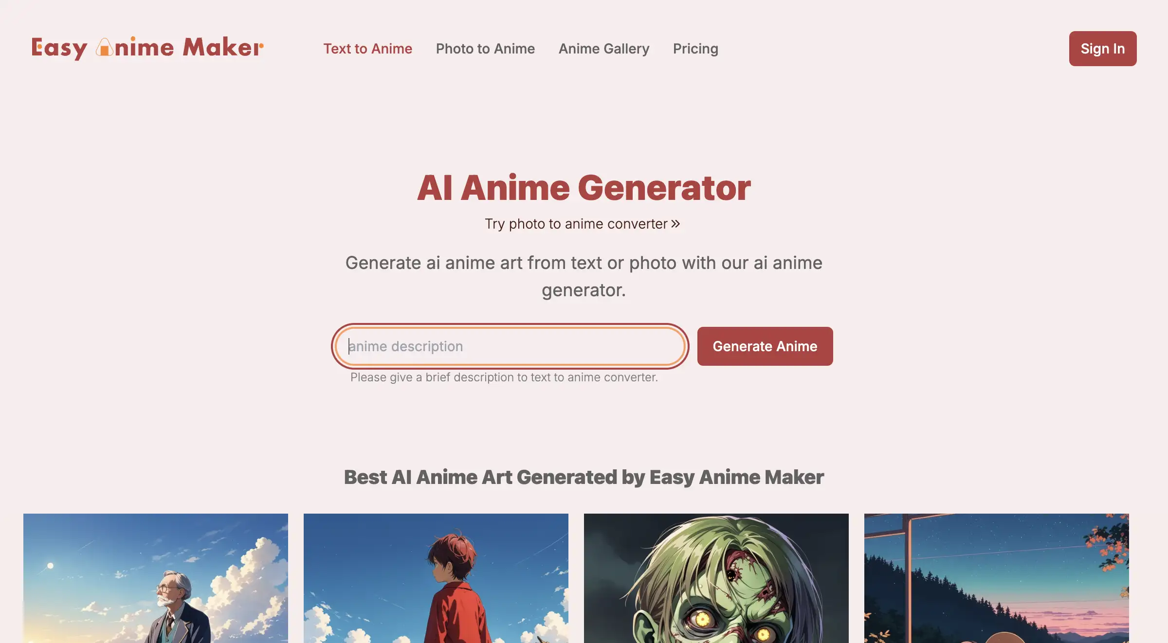 Easy Anime Maker