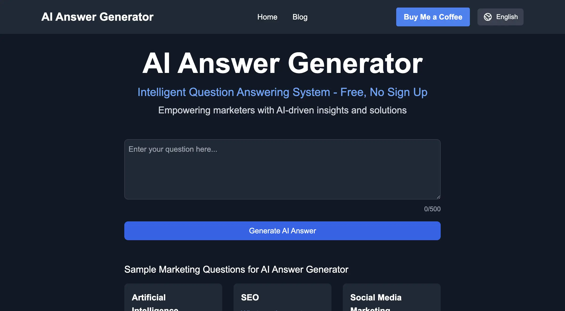 AI Answer Generator