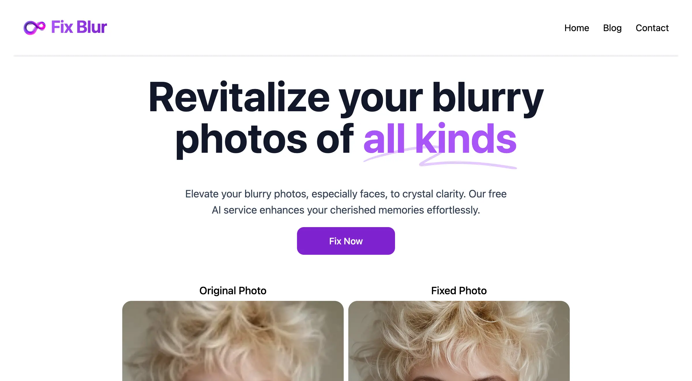 AI Sharpen Face & Restore Blurry Photo in 10 Secs