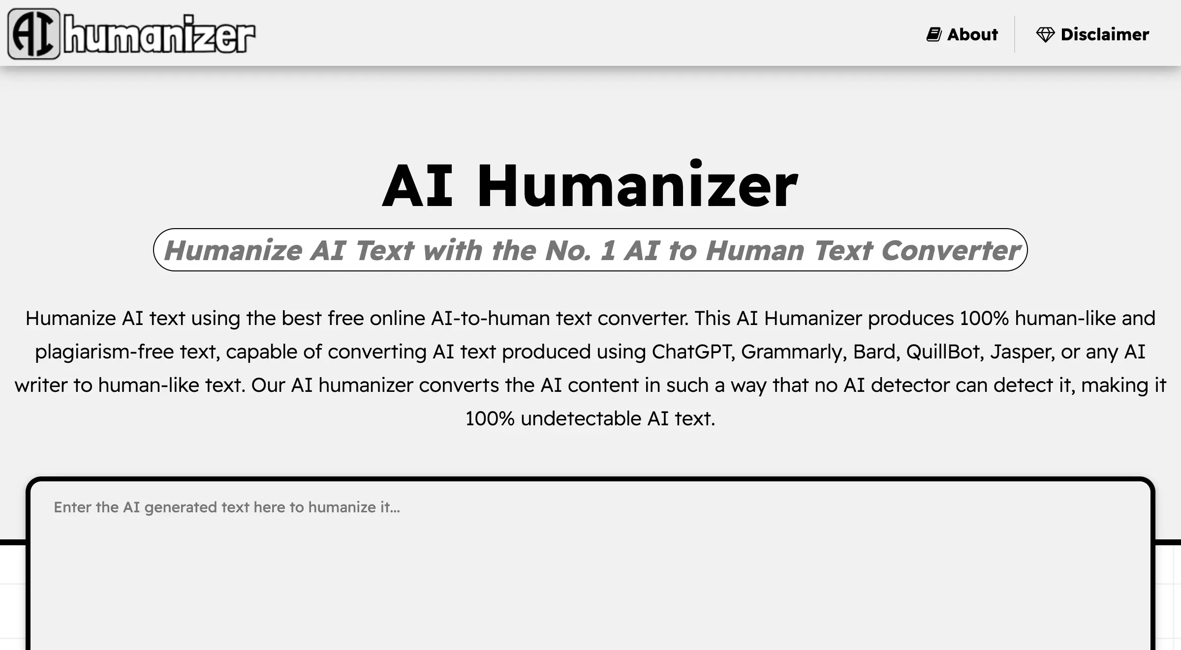 AI Humanizer - Humanize AI Text