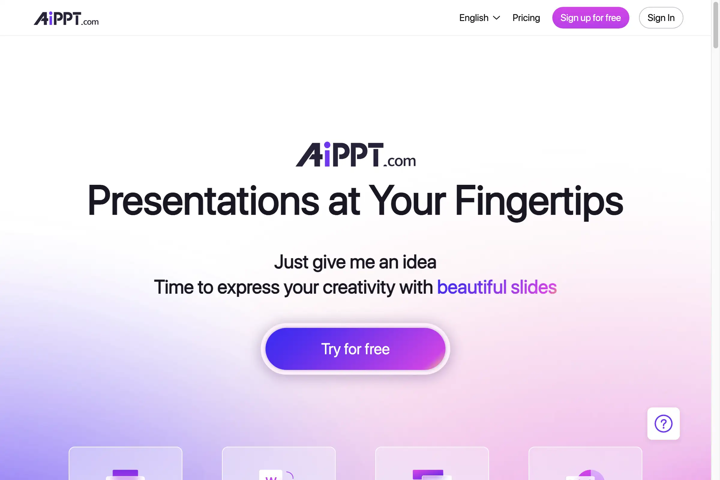 AiPPT - AI Powered Presentation Toolkit with One Click