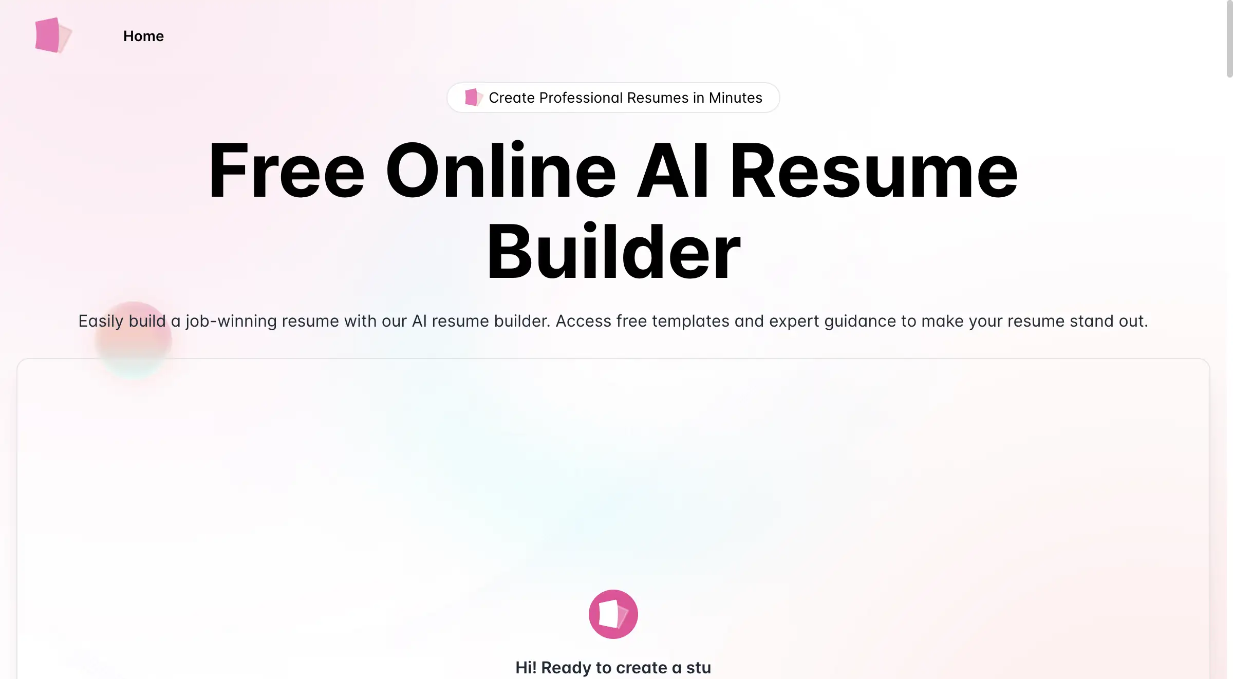 AI Resume Builder