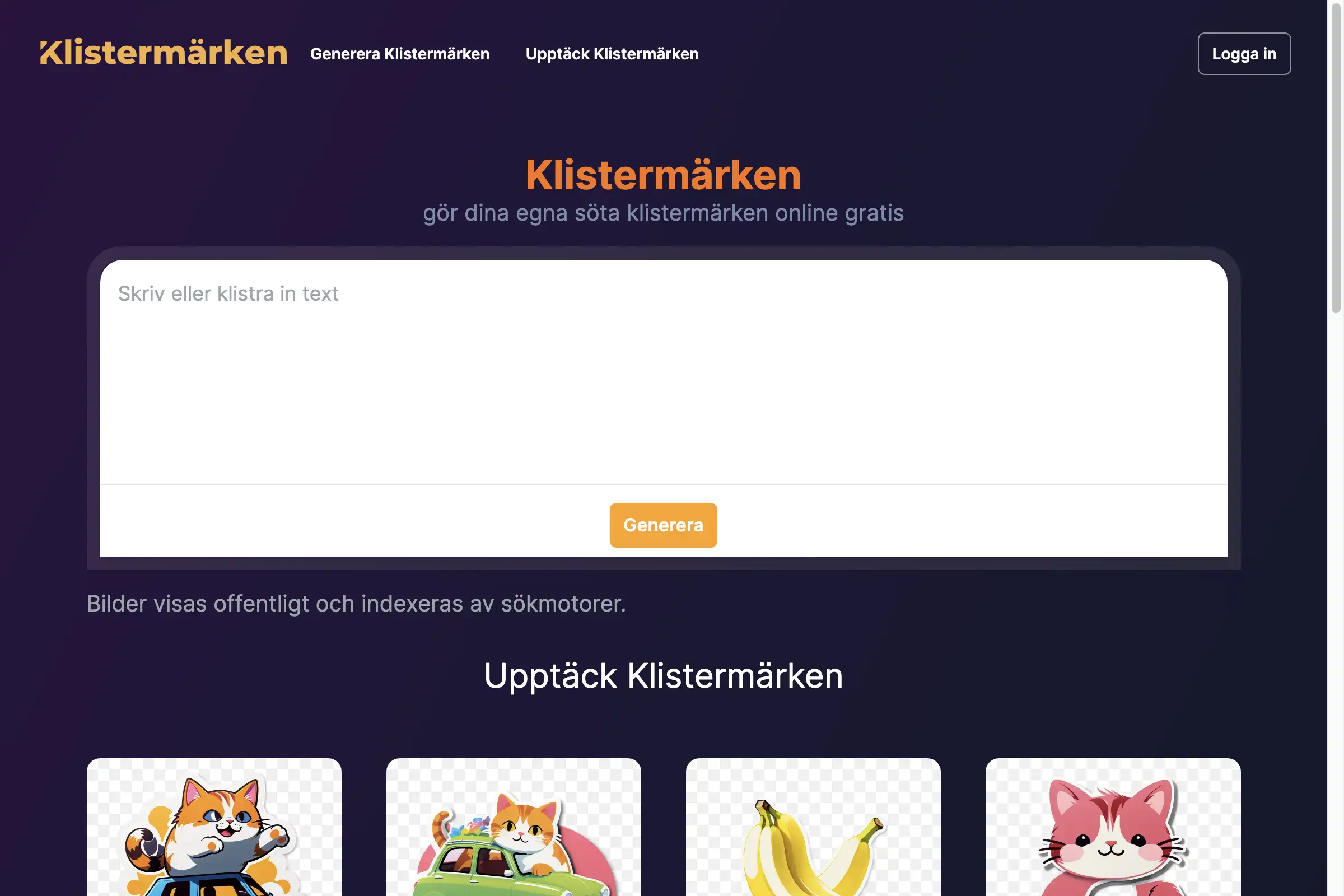 Klistermärken Creative Sticker Generator