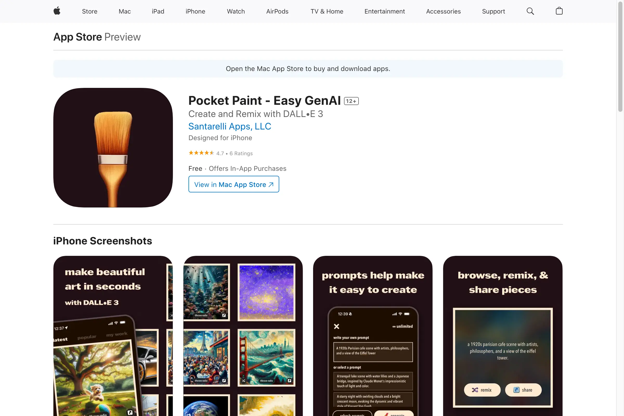 Pocket Paint - Easy GenAI
