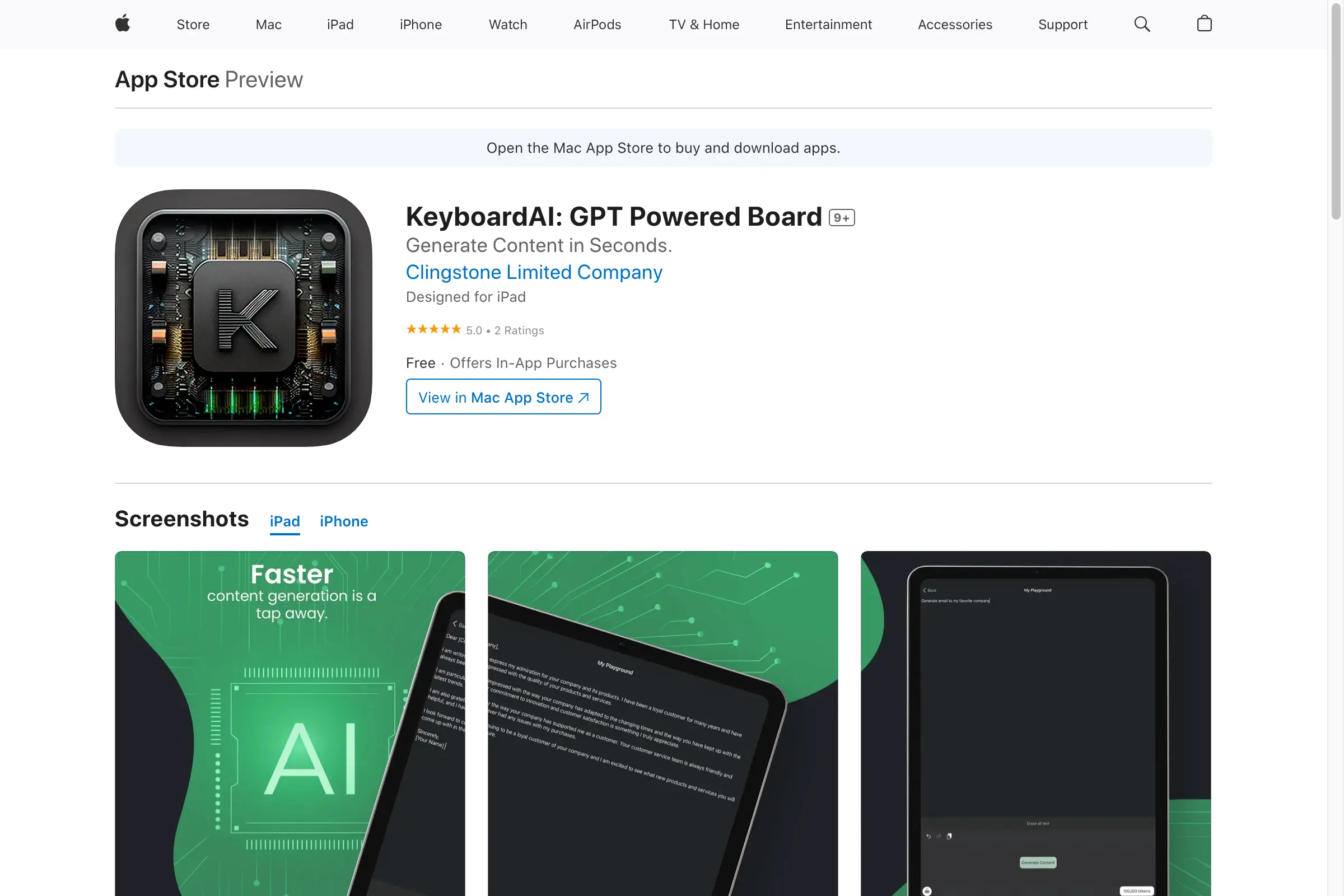 KeyboardAI: GPT Powered Board