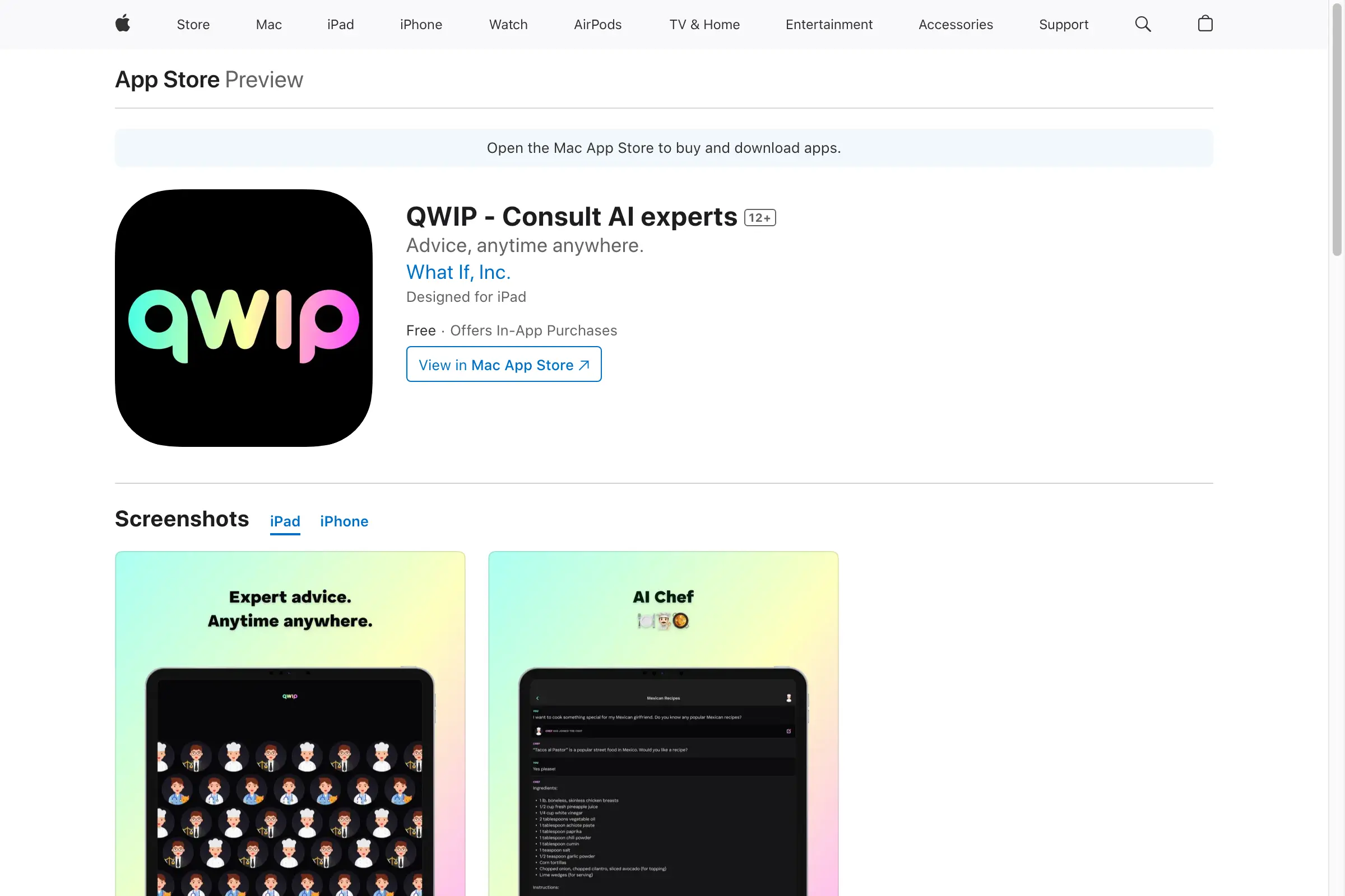 QWIP - Consult AI experts