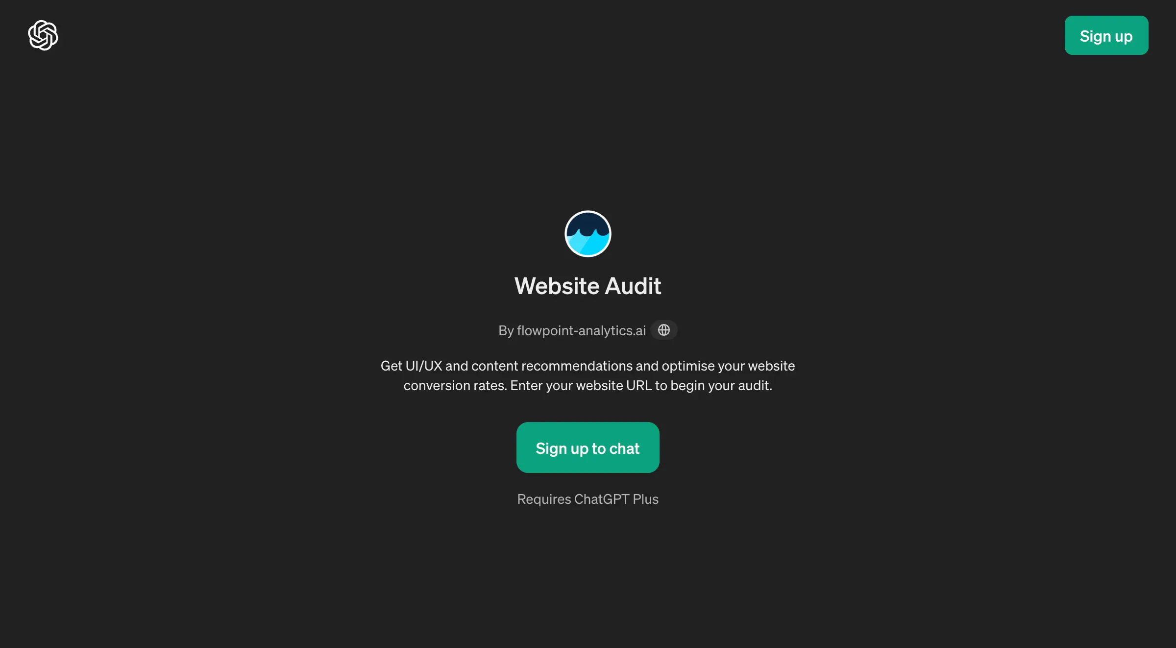 Website Audit by Flowpoint.ai