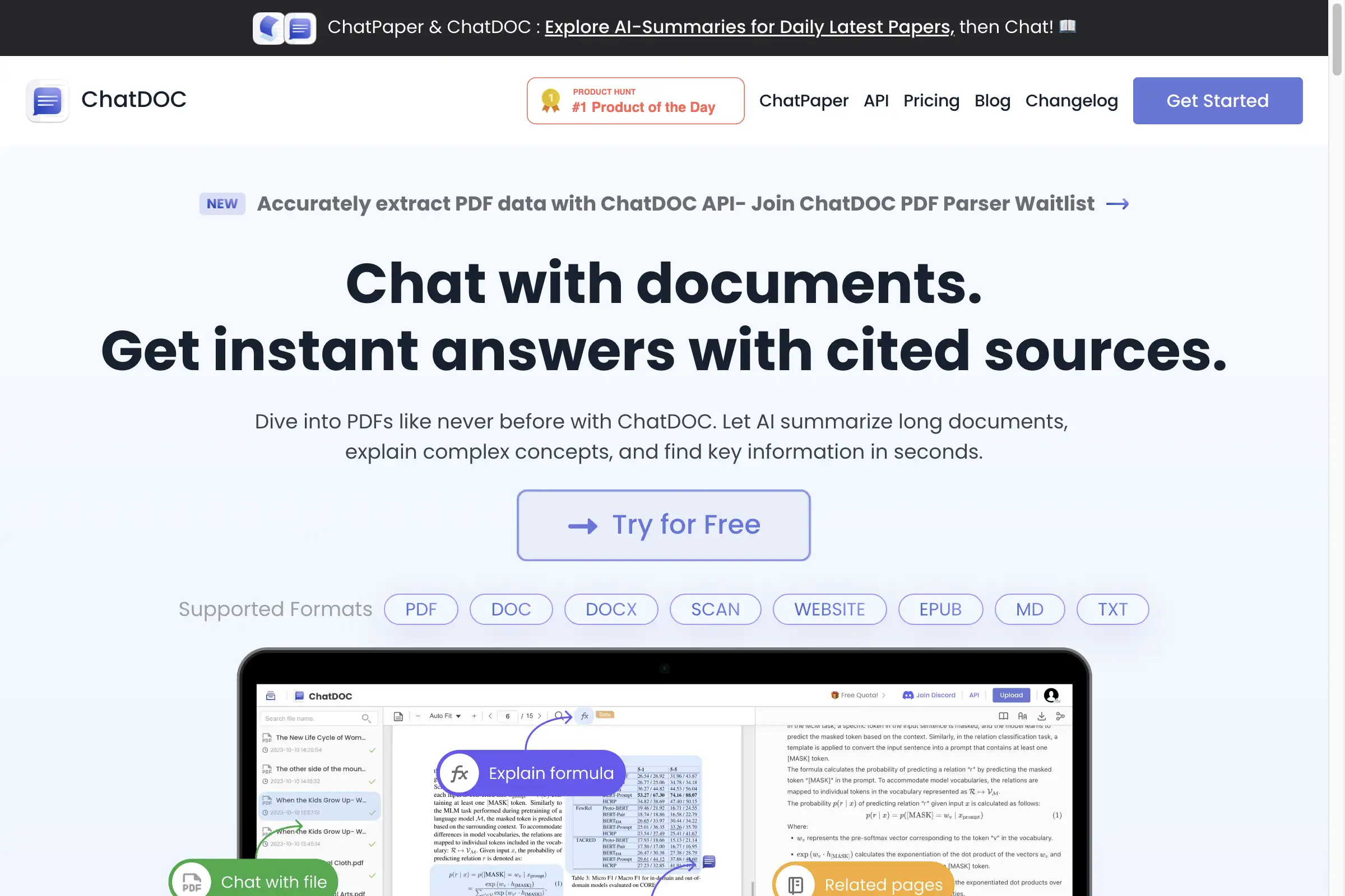 AI Chat with PDF Documents