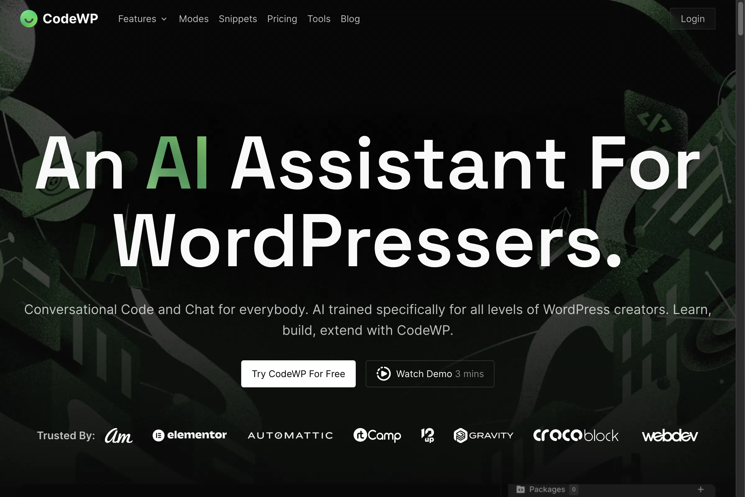 CodeWP - AI For WordPress Creators