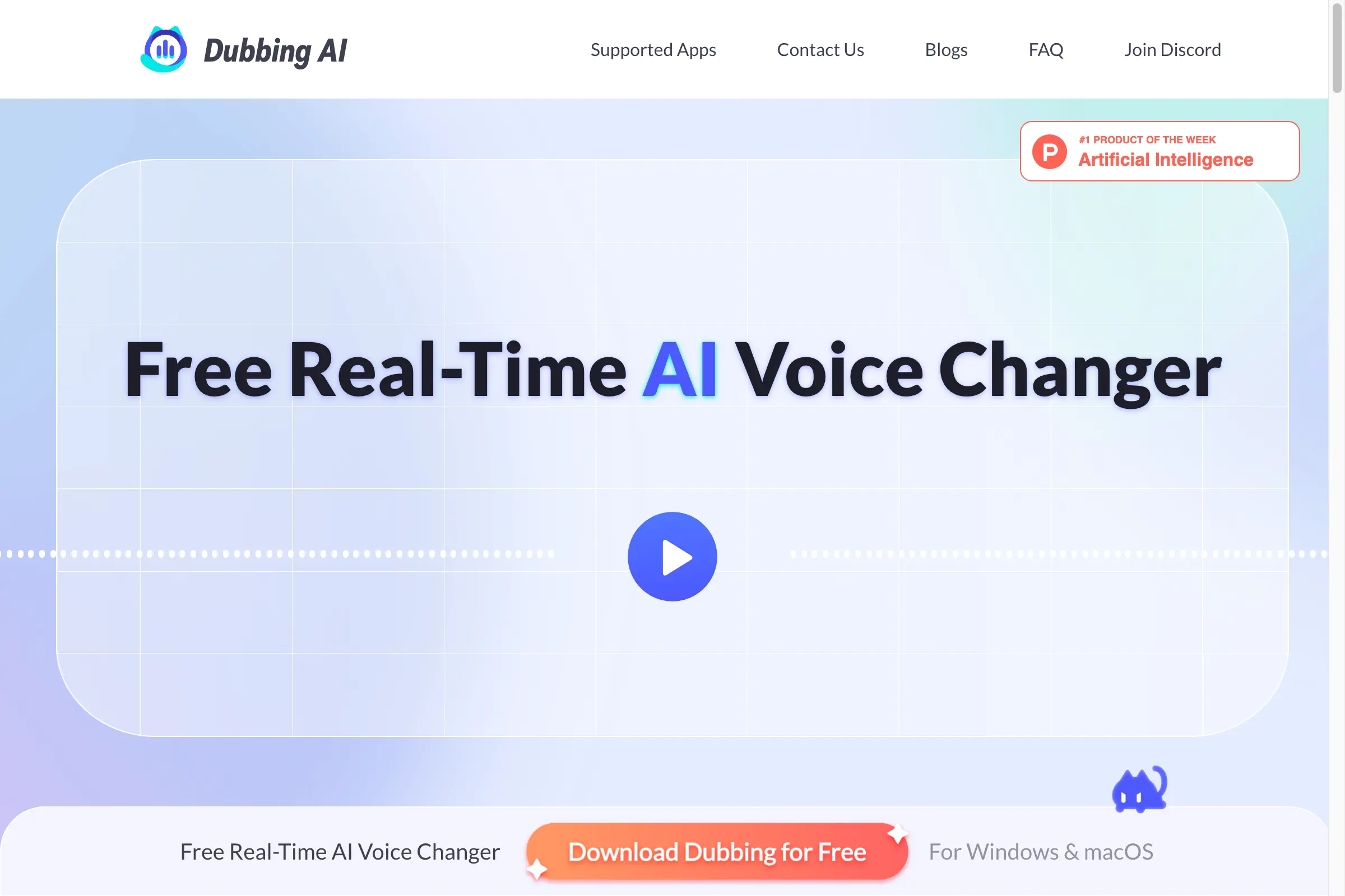 Dubbing AI Voice Changer