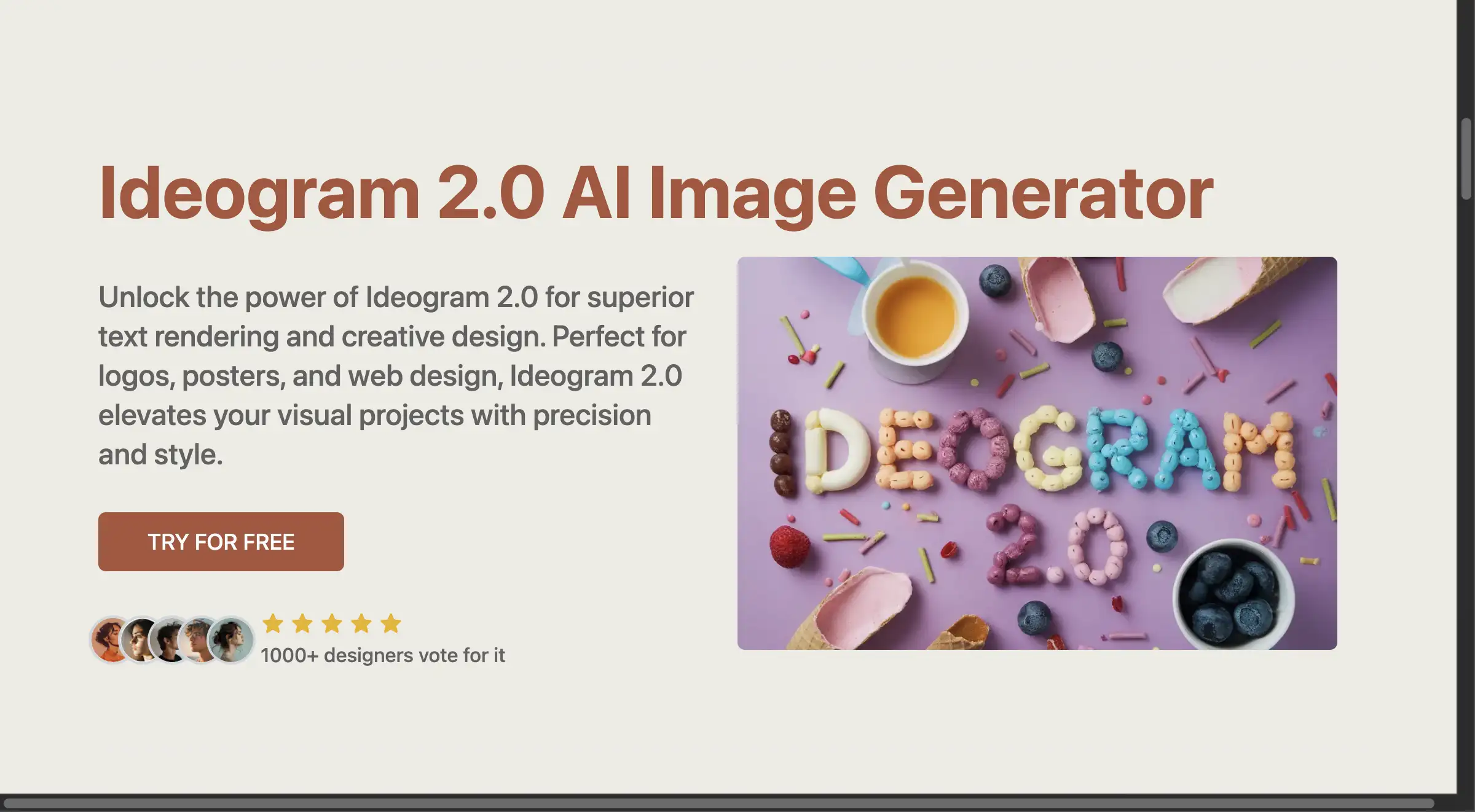 Ideogram 2.0 AI Image Generator