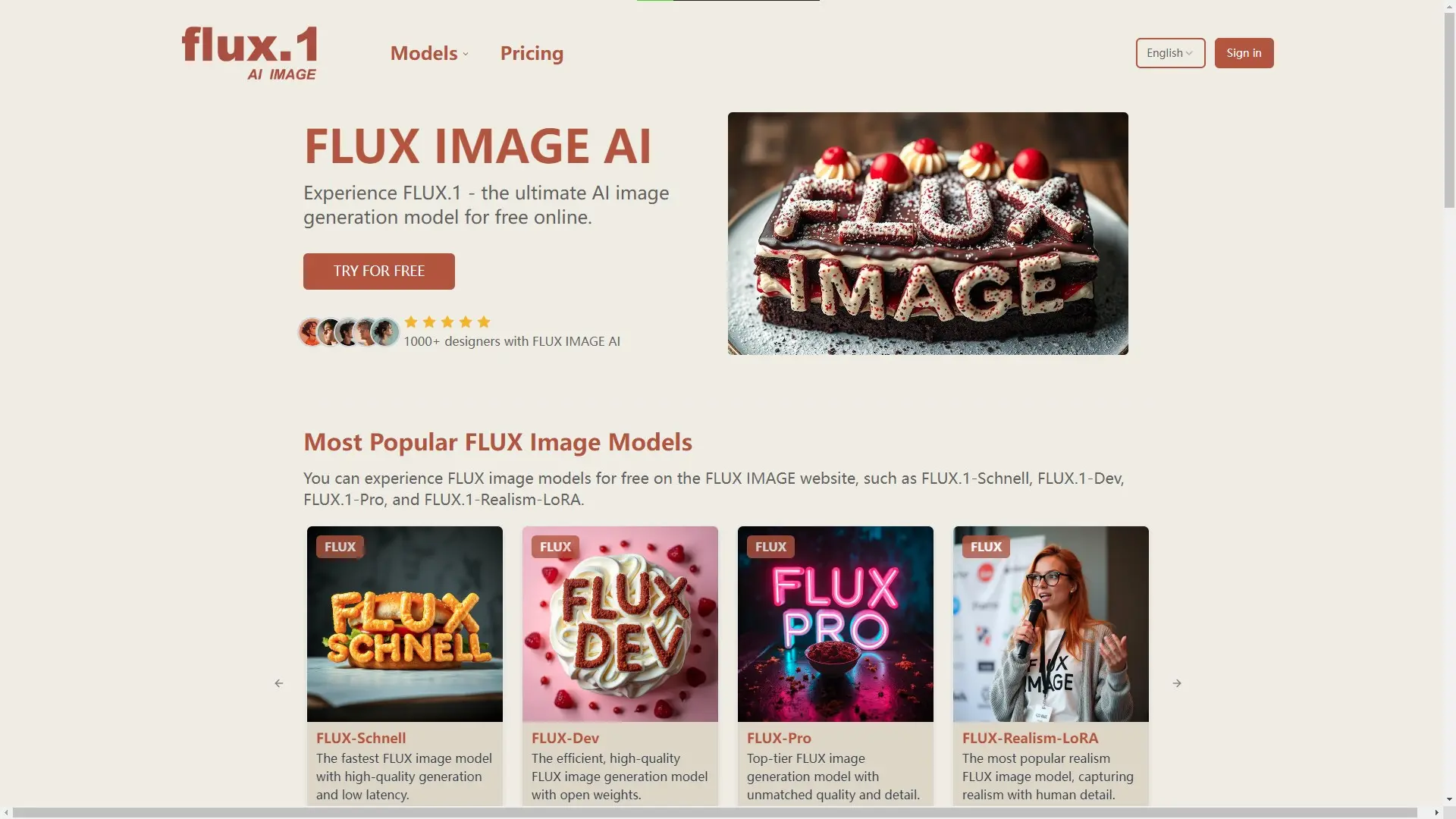 FLUX.1 AI IMAGE GENERATOR