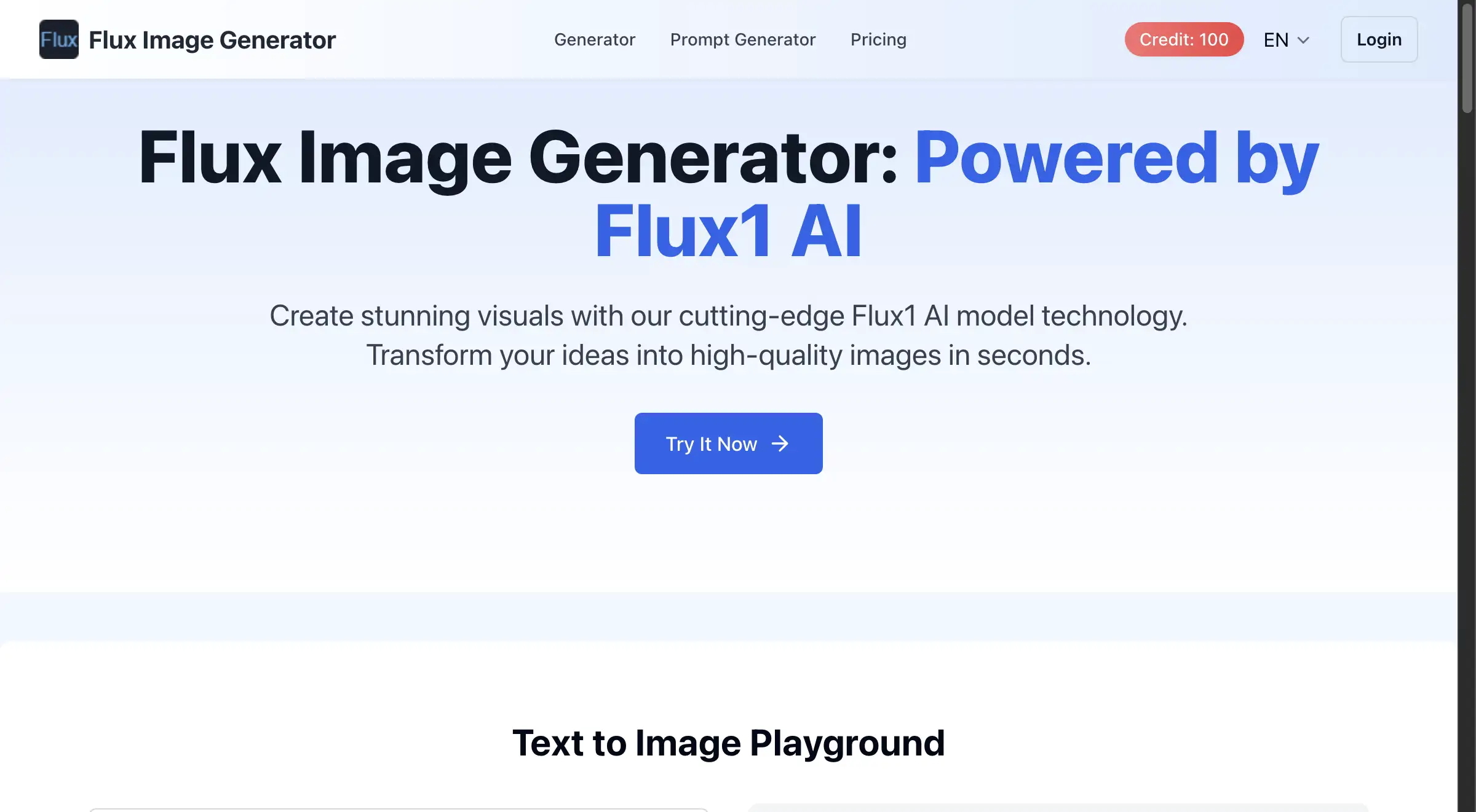 Flux Image Generator