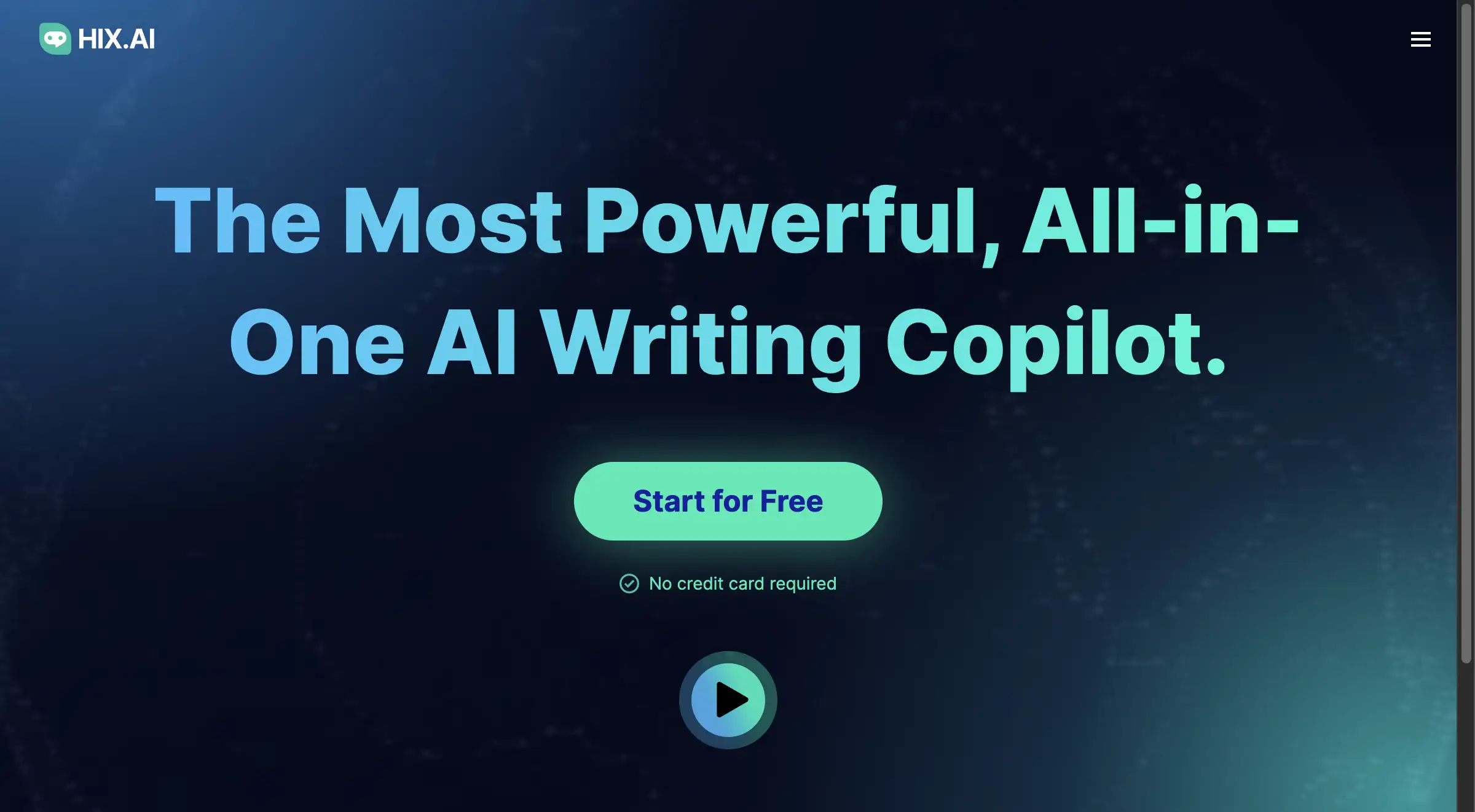 HIX.AI:All-In-One AI Writing Copilot
