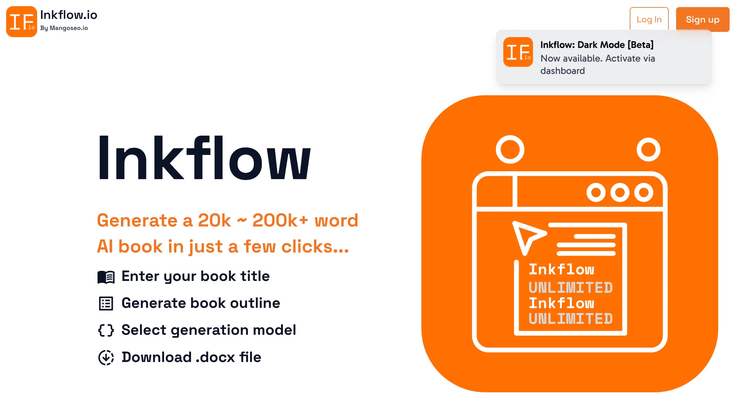 Inkflow | Ultimate AI Book Generator