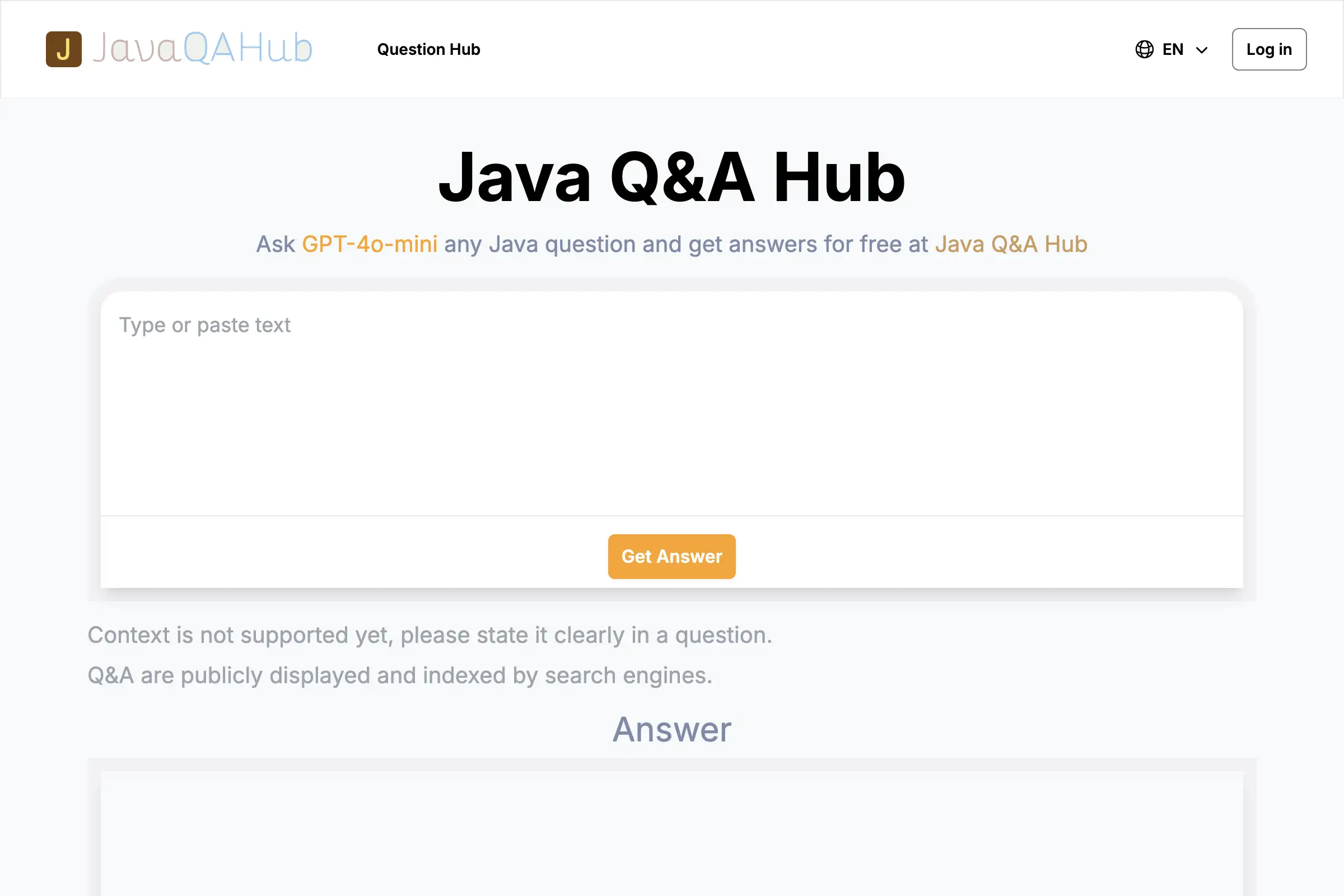 Java Q&A Hub