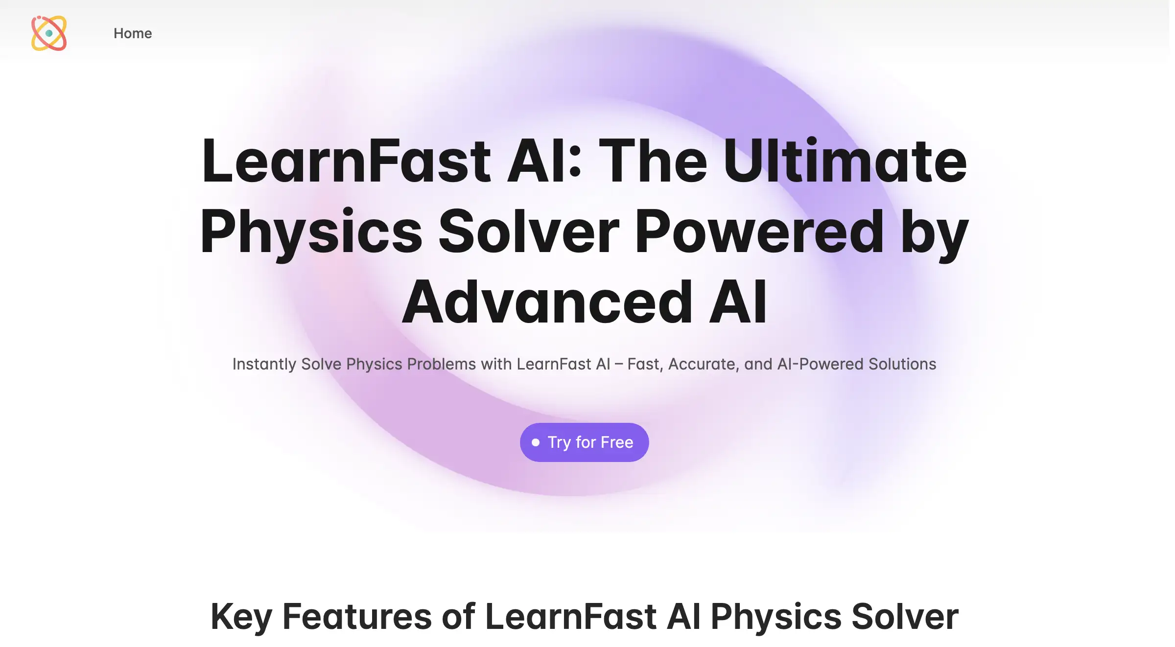 LearnFast AI: Free AI Physics Solver