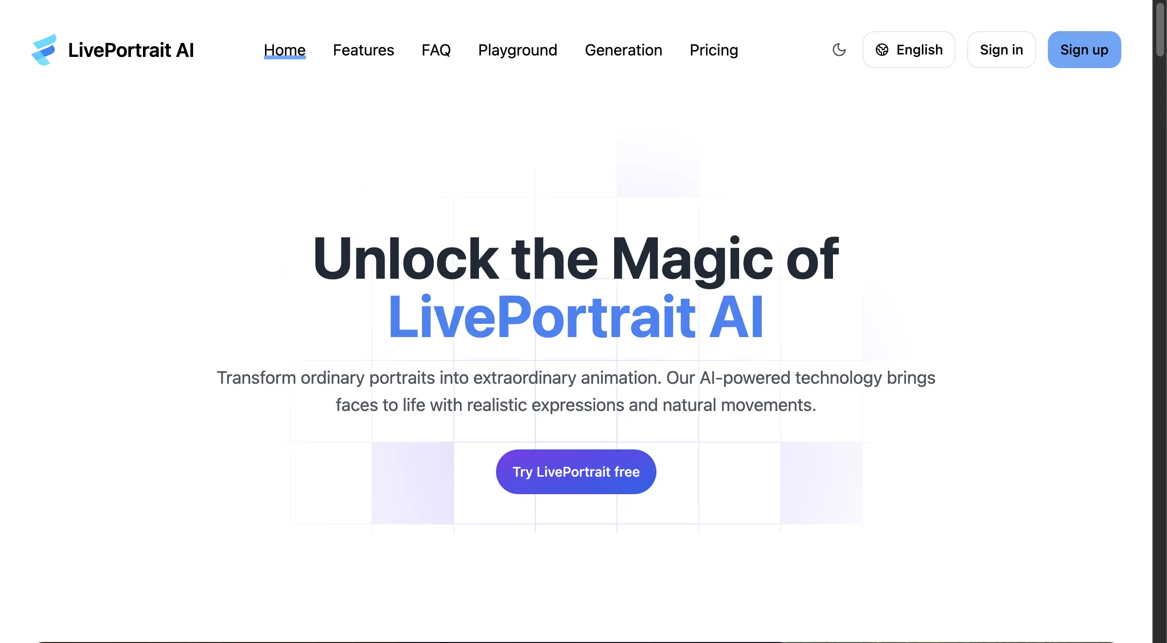 LivePortrait AI