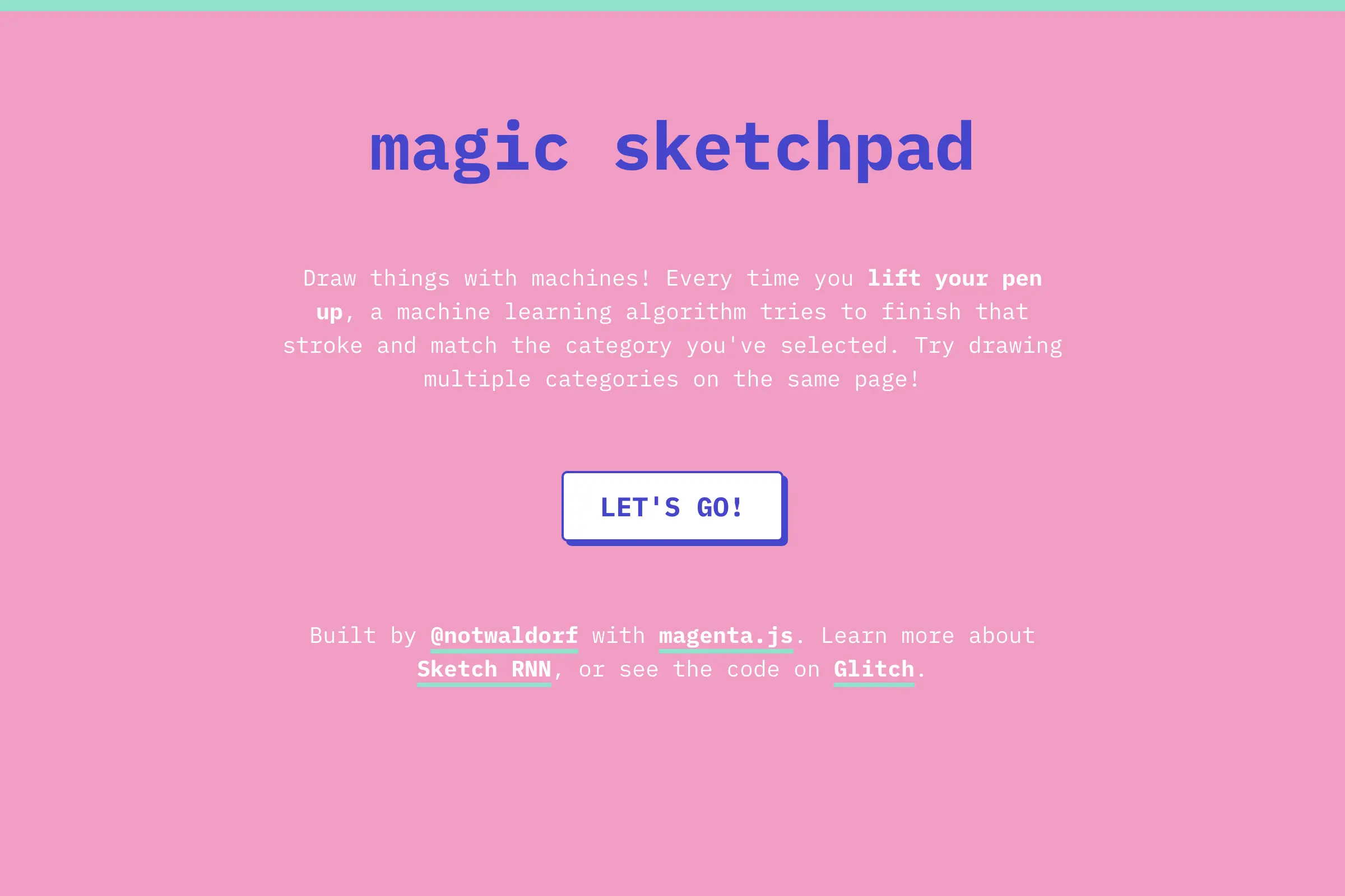 Magic Sketchpad