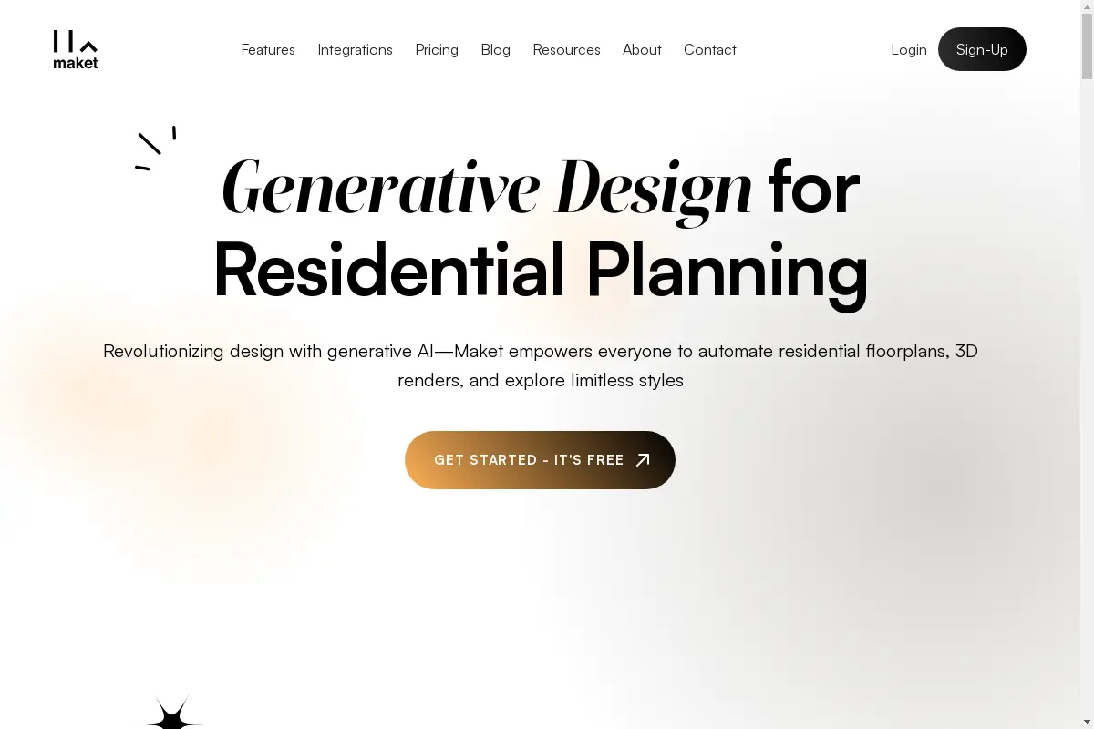 Maket - Generative Design for Architecture