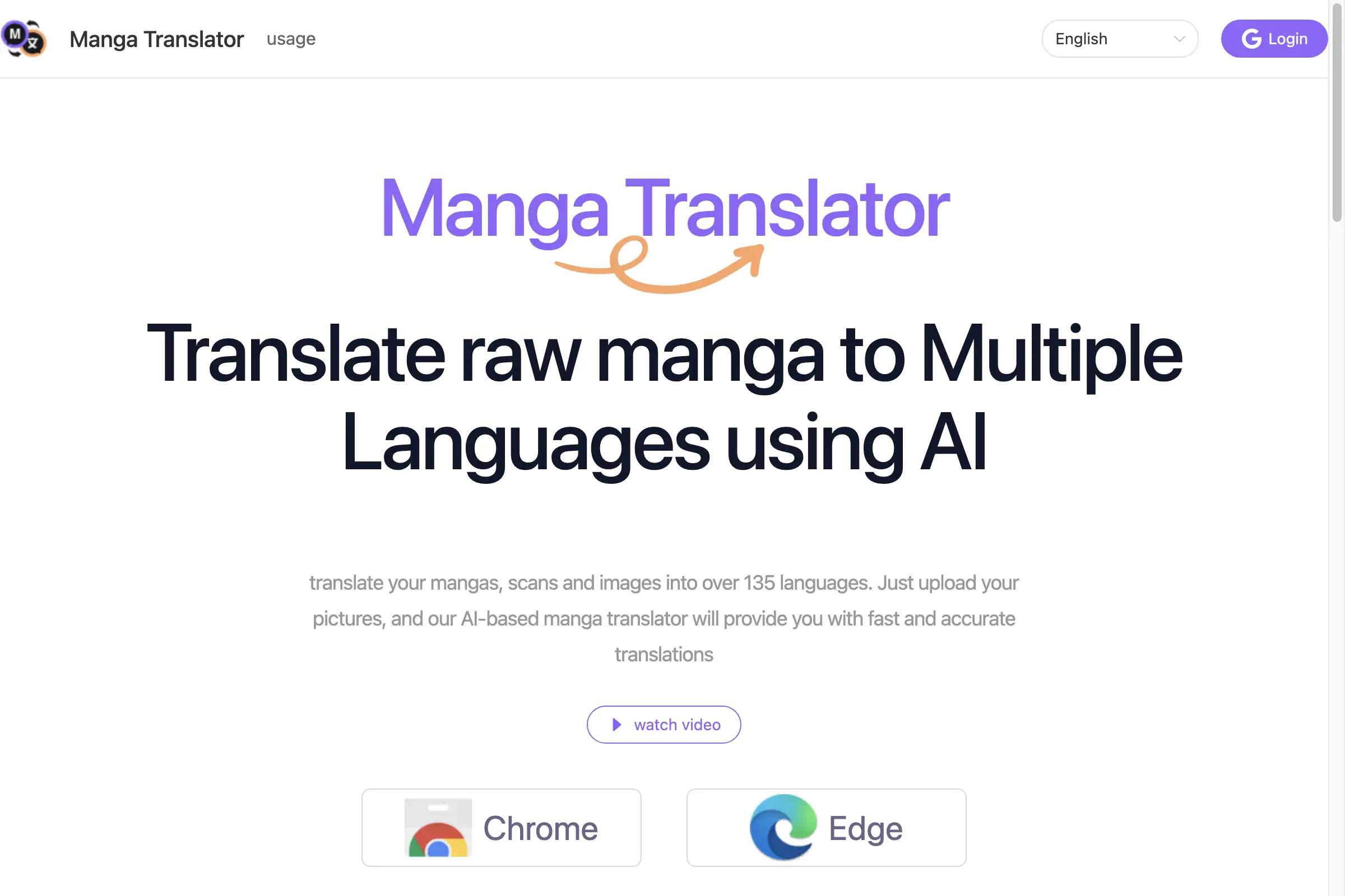 Manga Translator extension