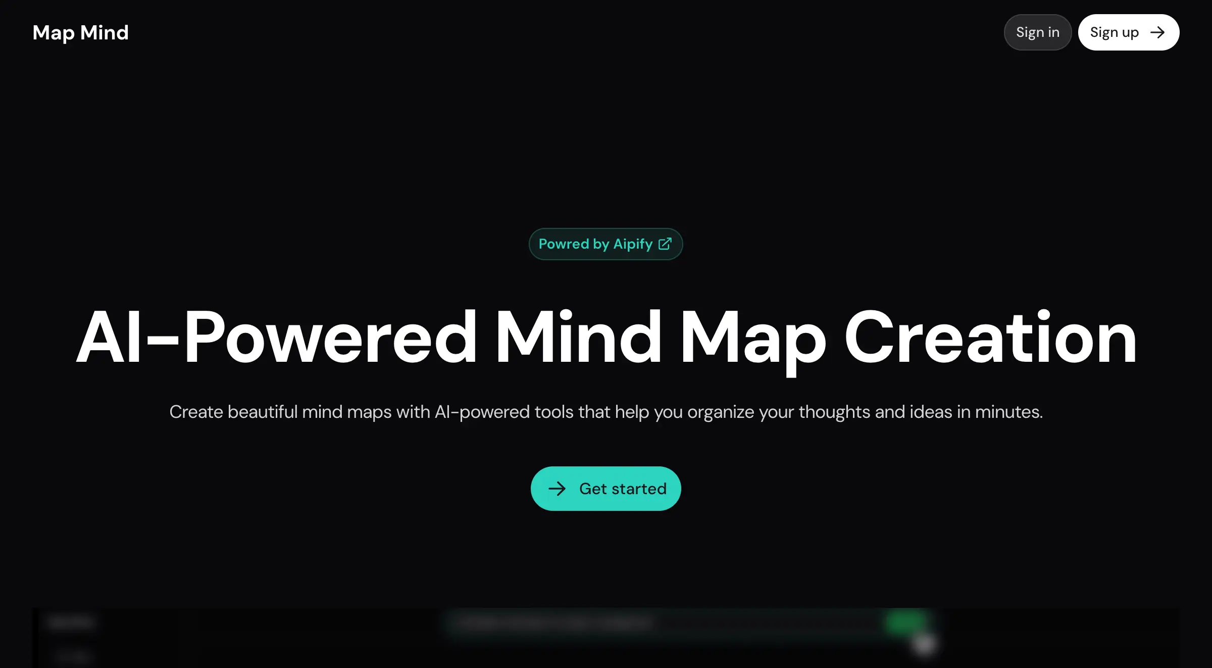 Map Mind - AI-Powered Mind Map Creation