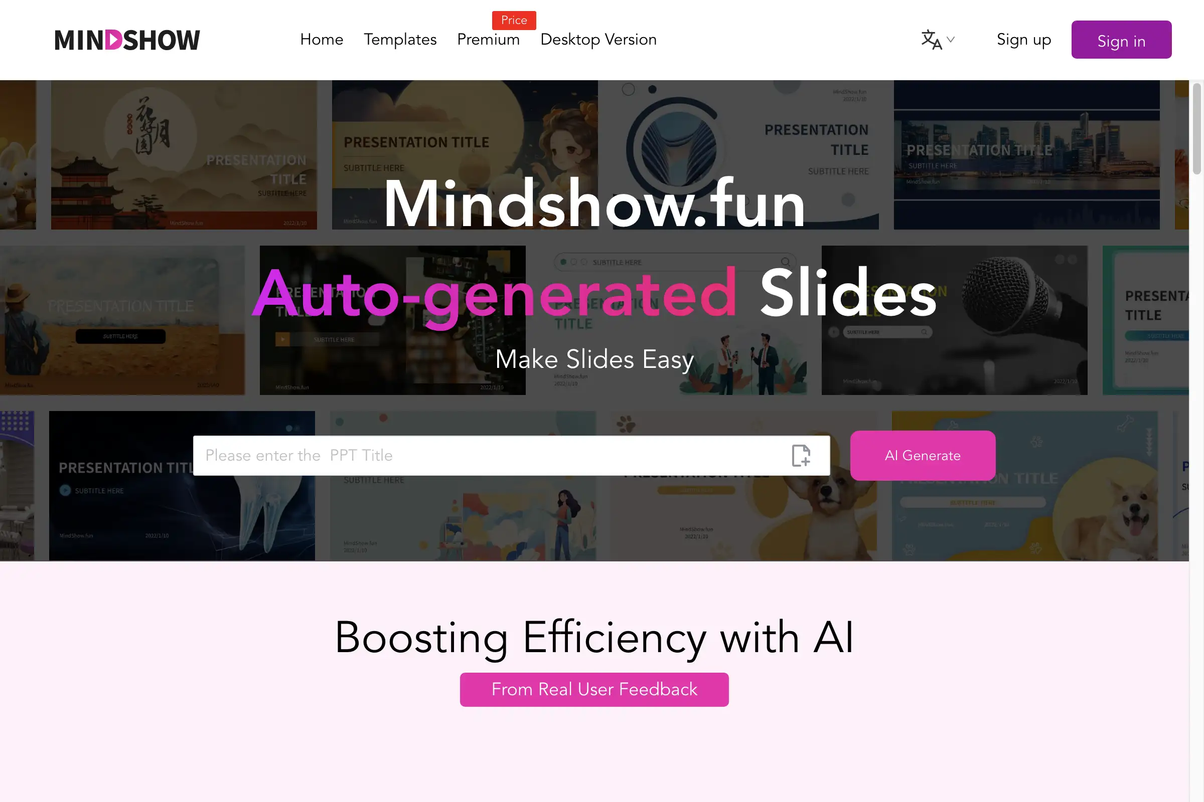 MindShow - AI PPT, Make Slides Easy