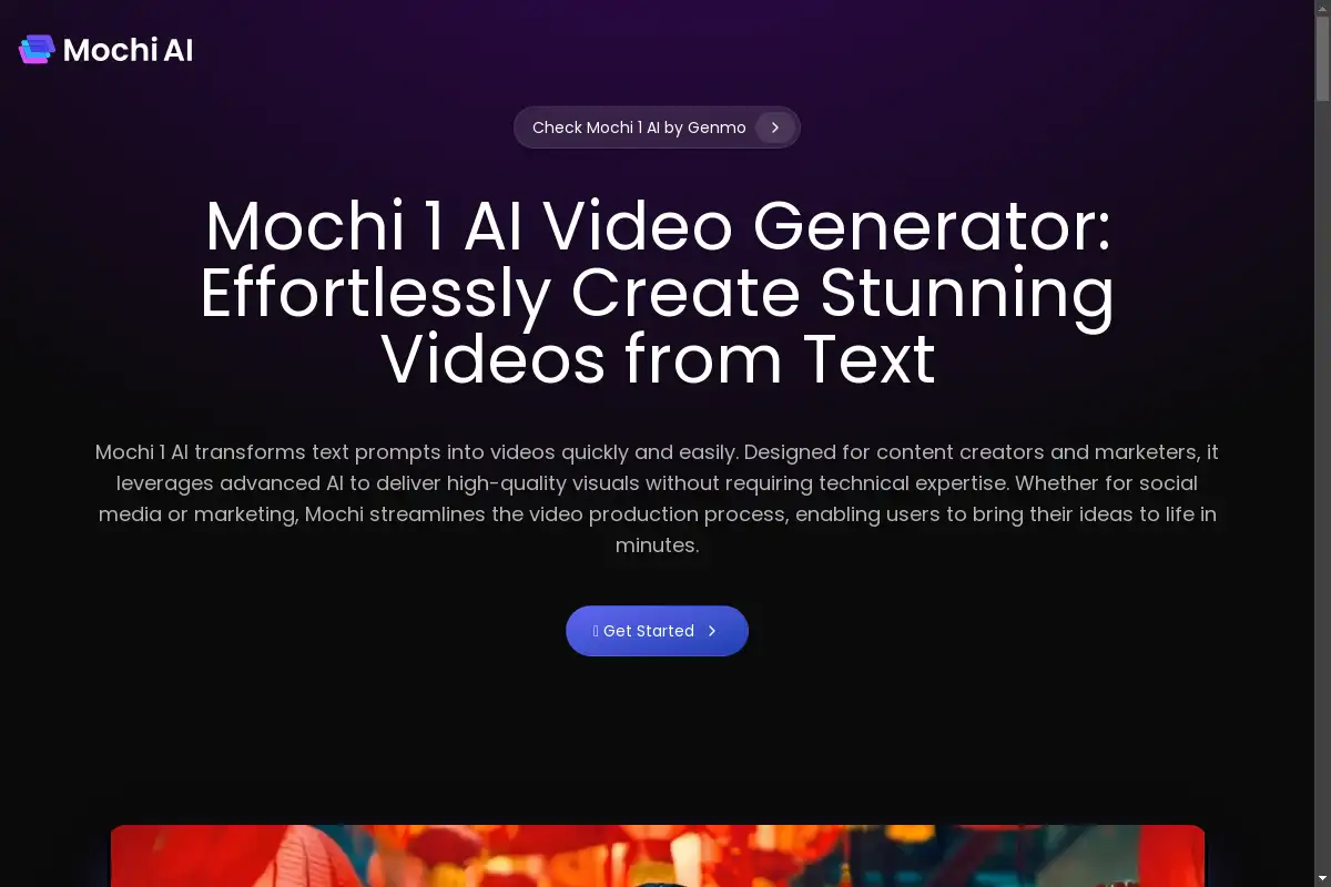 Mochi 1 AI