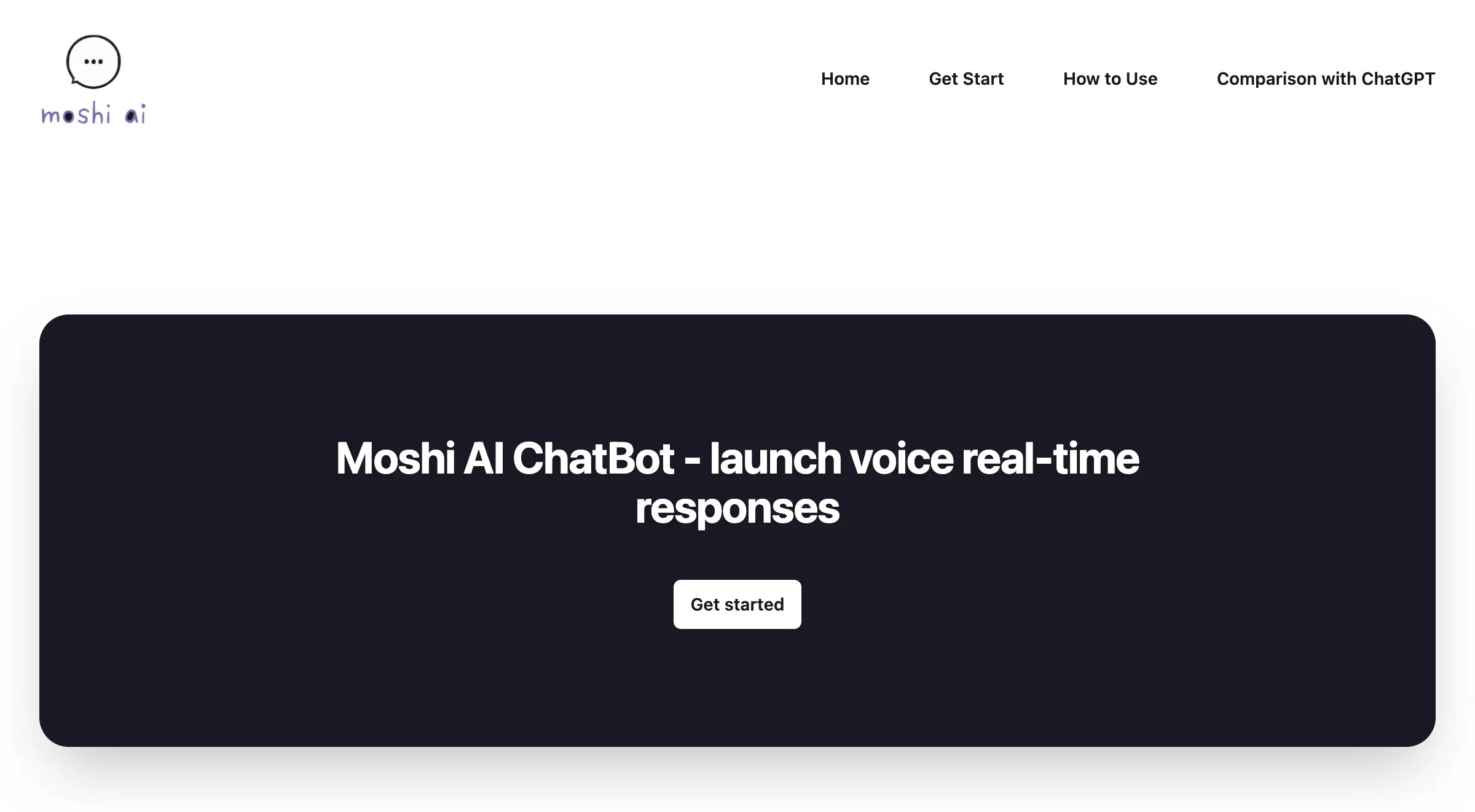 Moshi AI ChatBot
