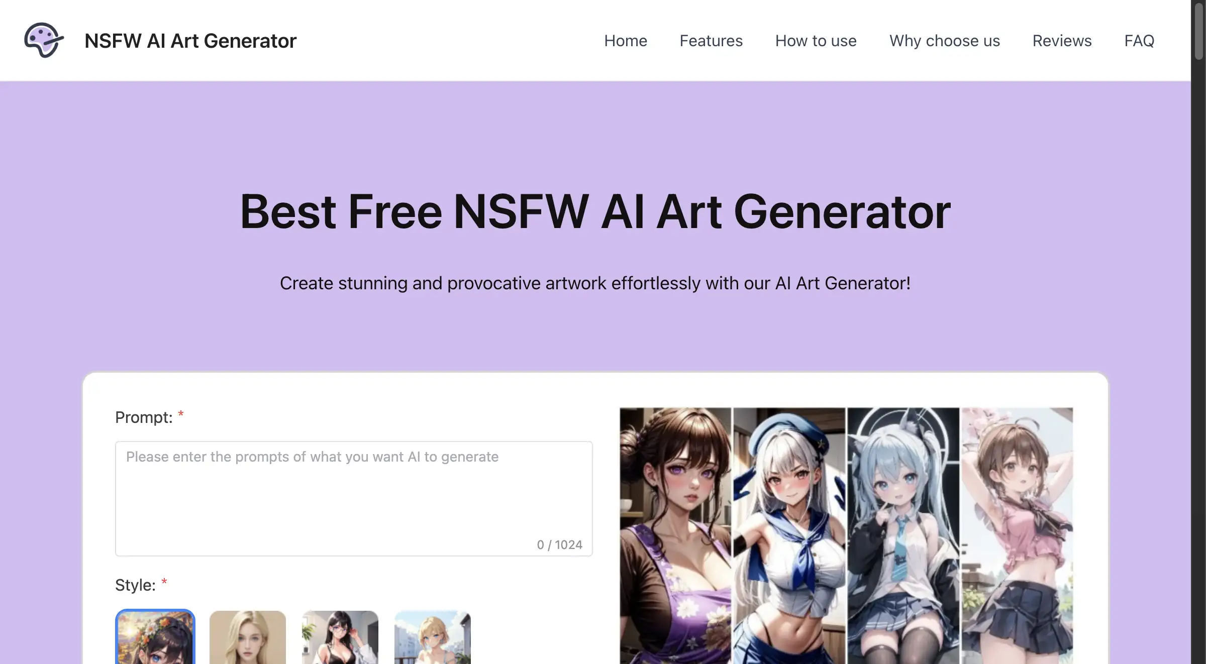 NSFW Art Generator