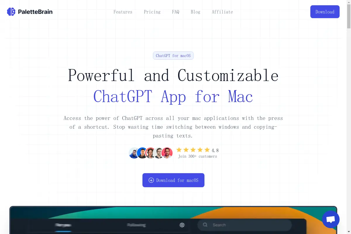 PaletteBrain - ChatGPT for Mac