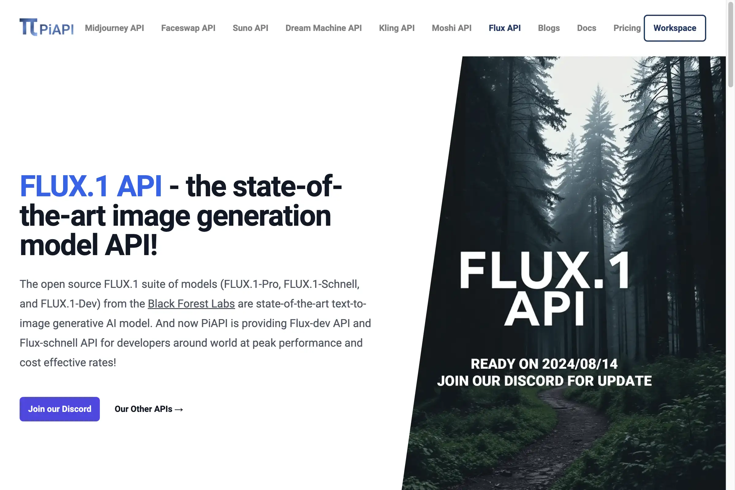 FLUX API - PiAPI