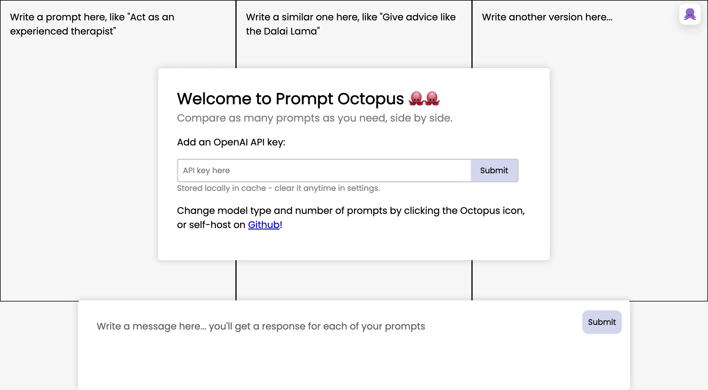Prompt Octopus