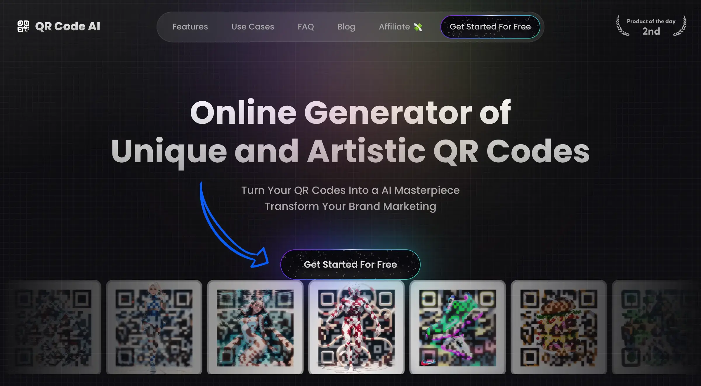 Free QR Code AI Art Generator