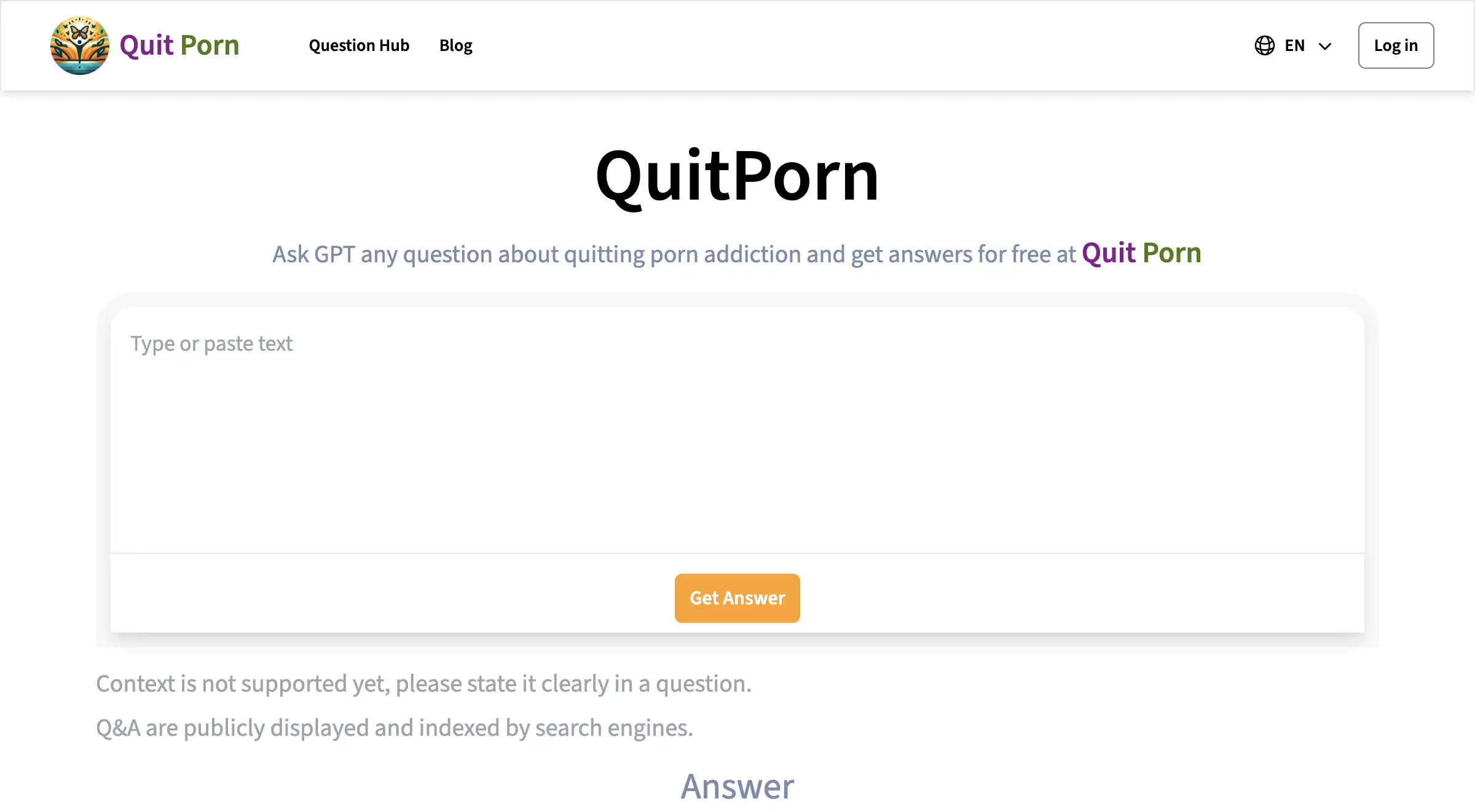 Free GPT Client to Help You Quit Porn Addiction