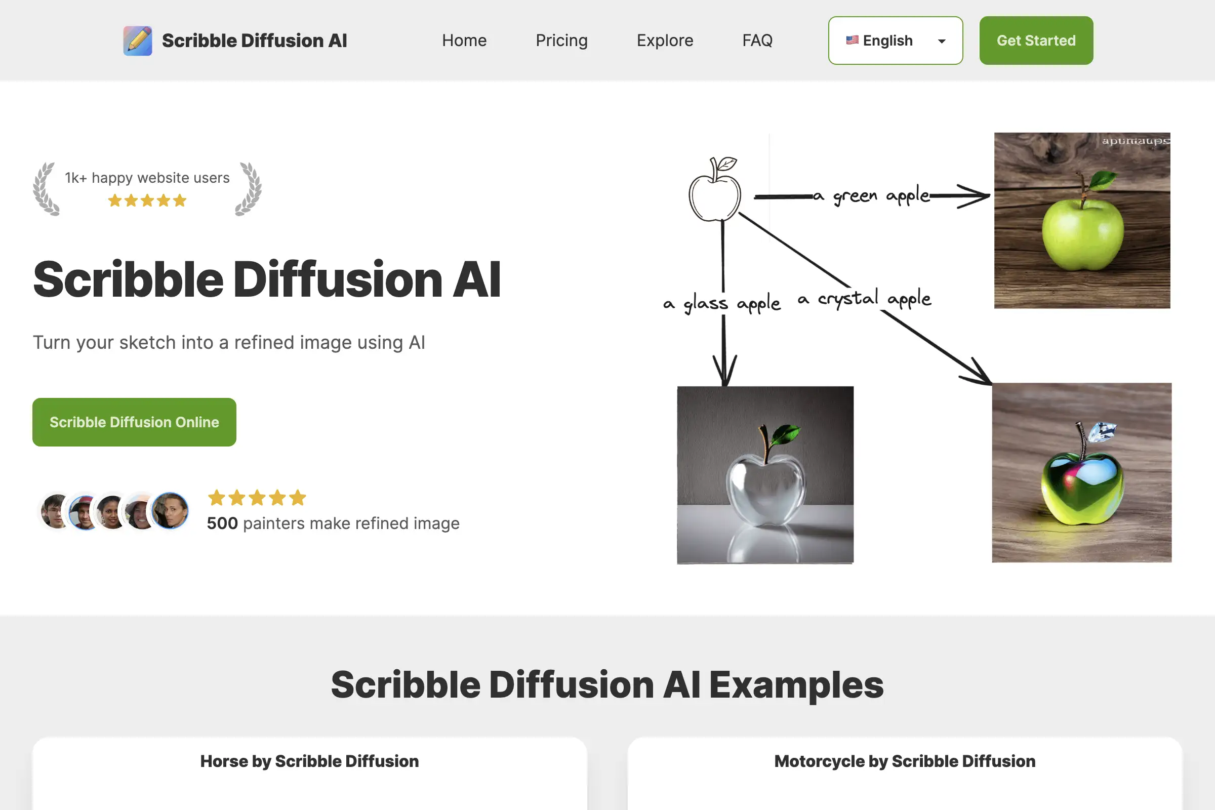 Scribble Diffusion AI