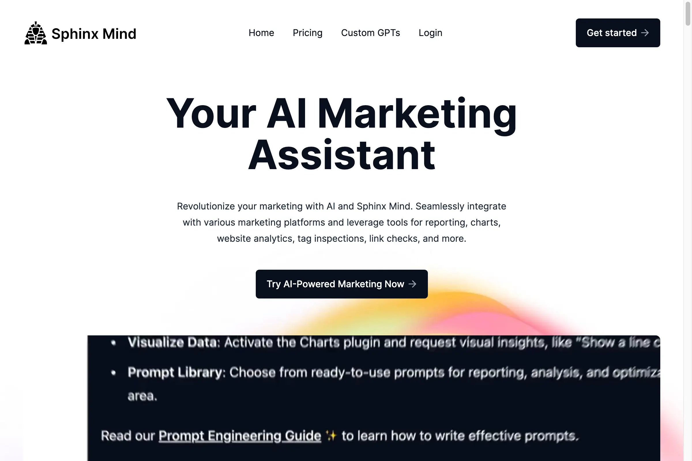 Sphinx Mind - Your AI Marketing Assistant