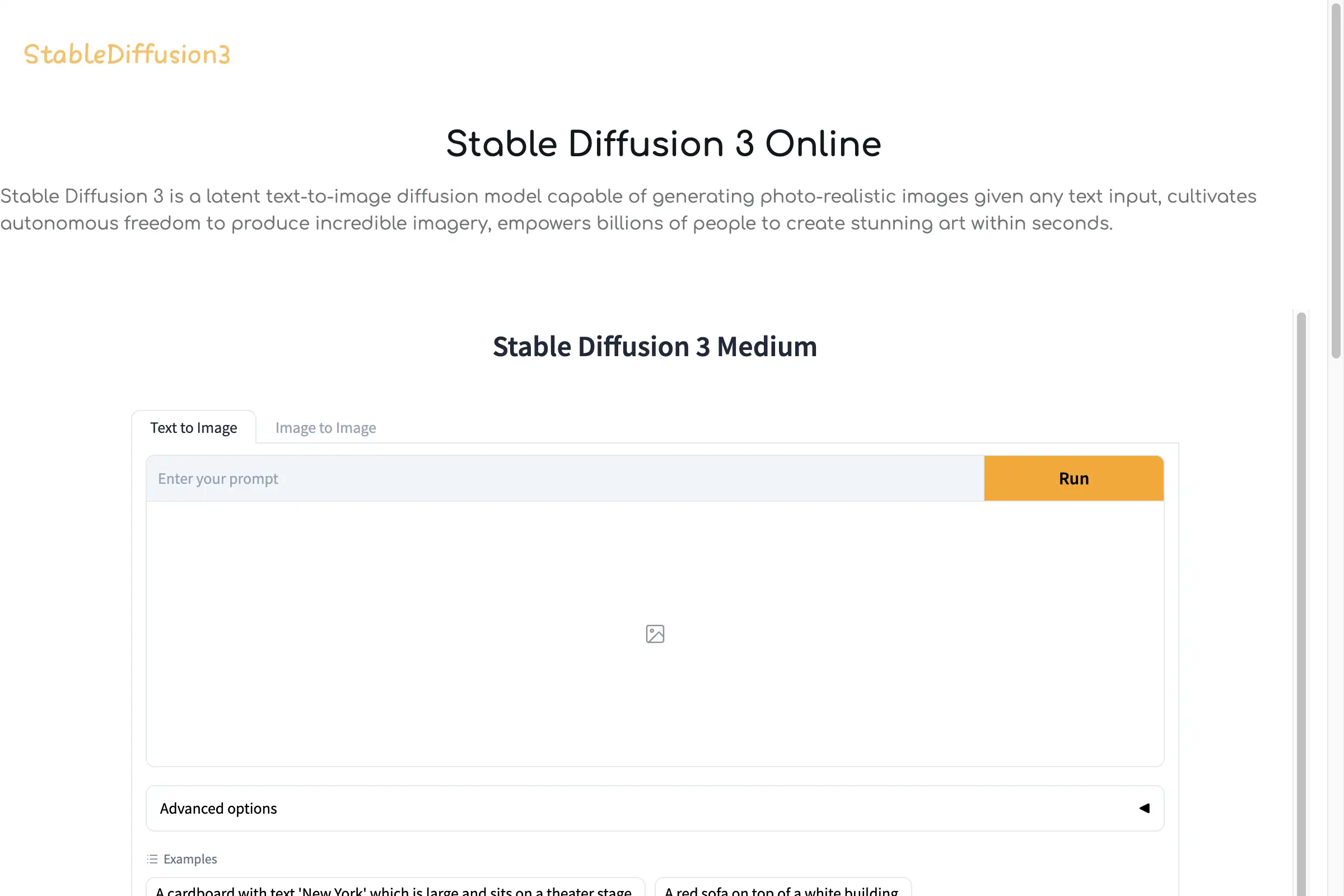 Stable Diffusion 3 Online