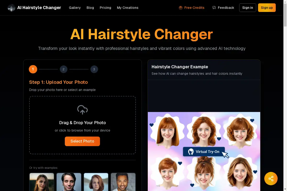 ai hairstyle changer
