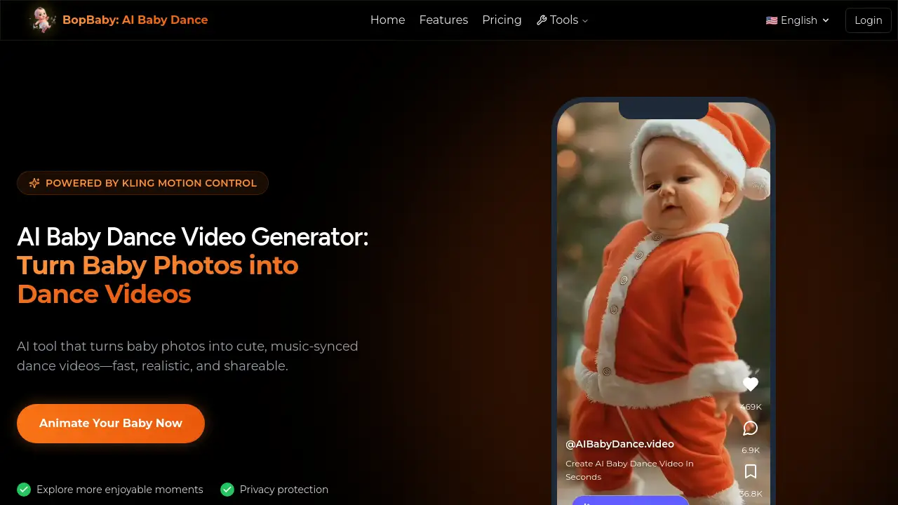 AI Baby Dance video