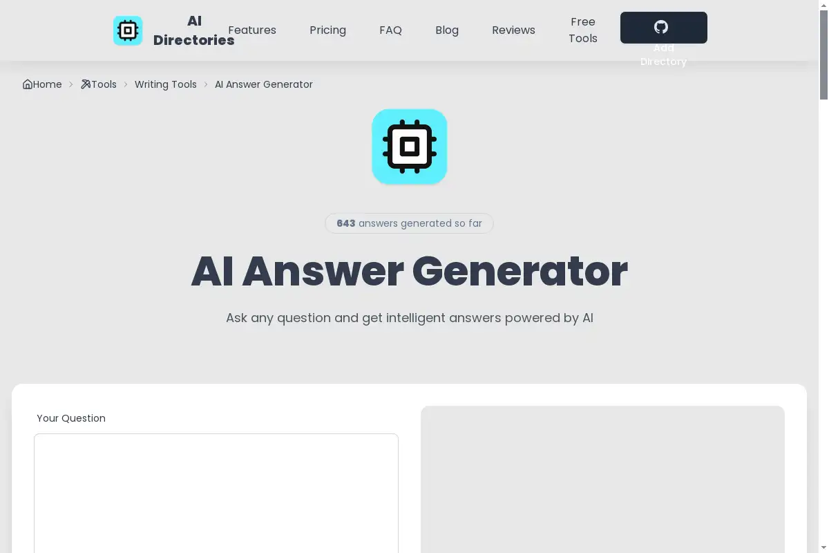 AI Answer Generator