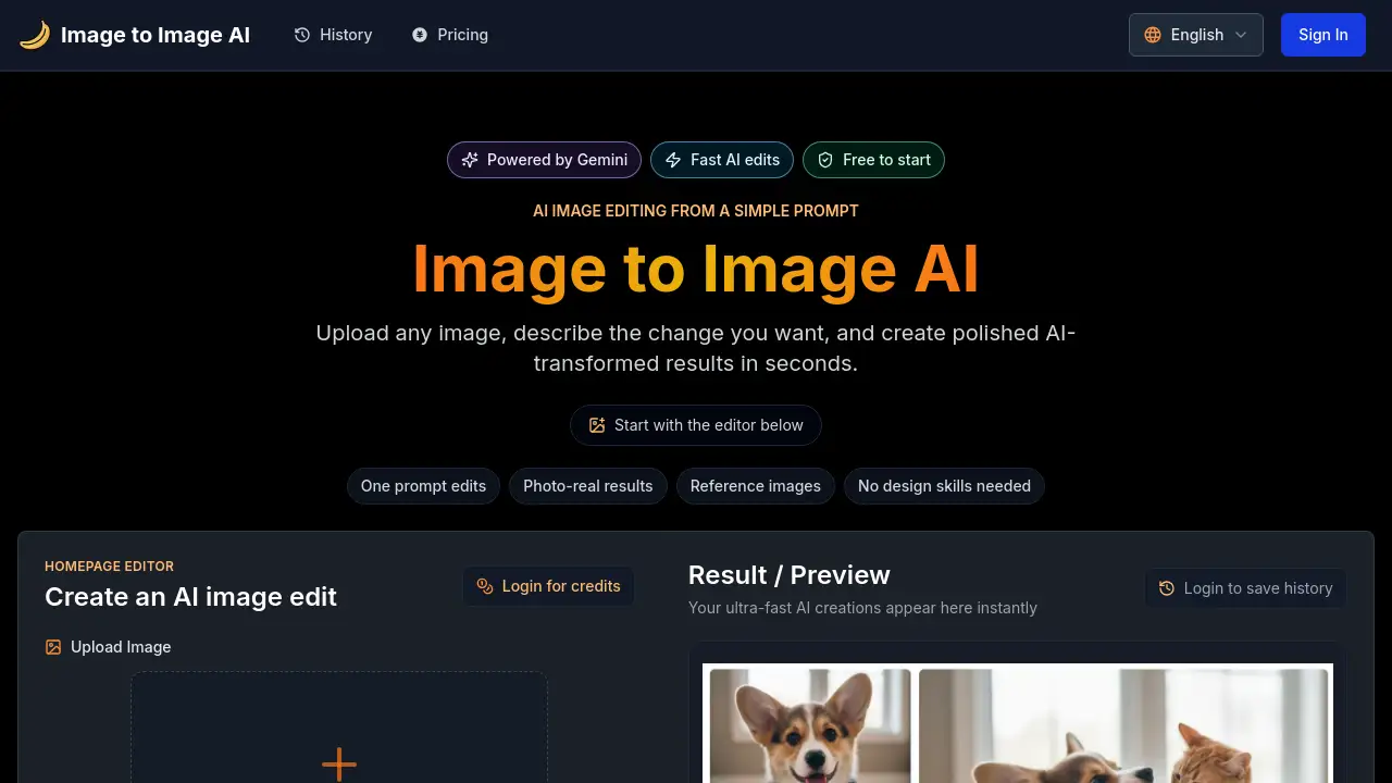 Image to Image AI