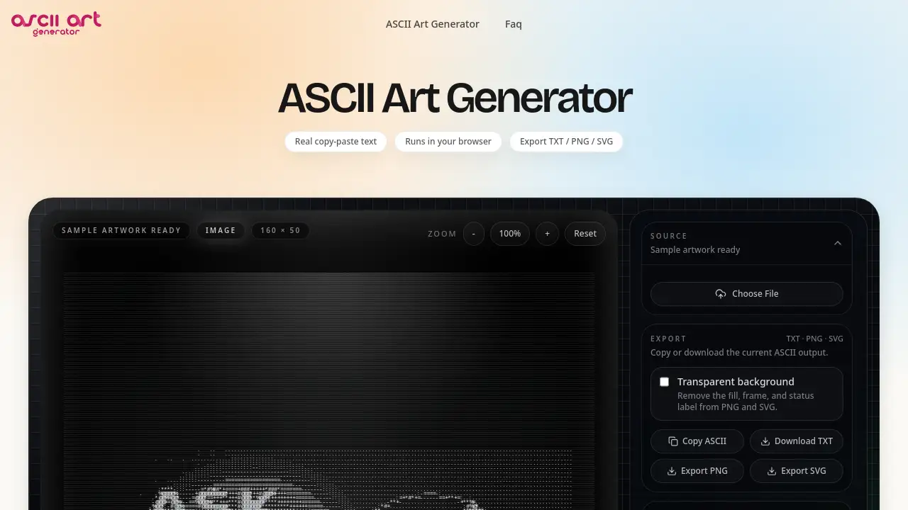 ASCII Art Generator