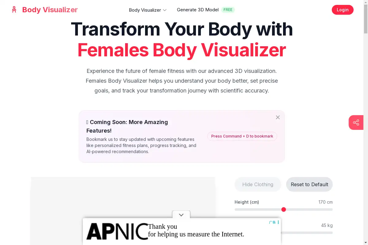 Body Visualizer