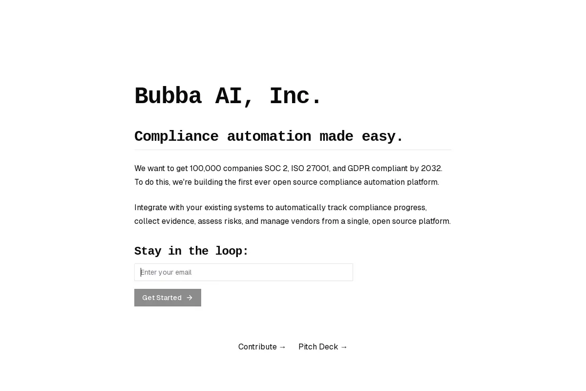 Bubba AI, Inc.